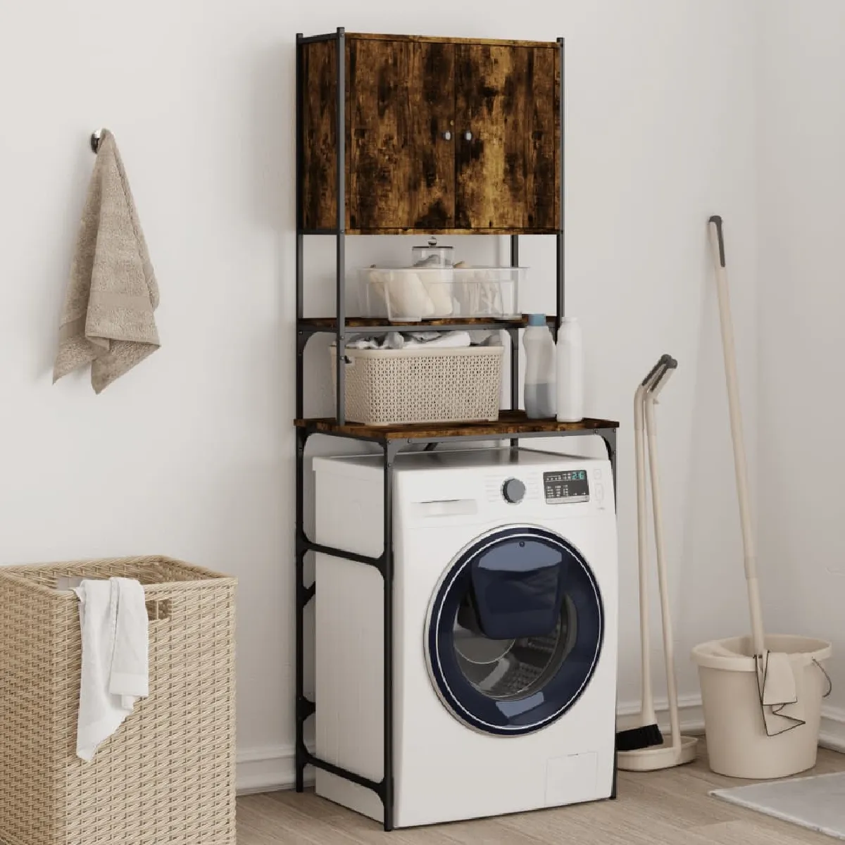 vidaXL Armoire machine à laver