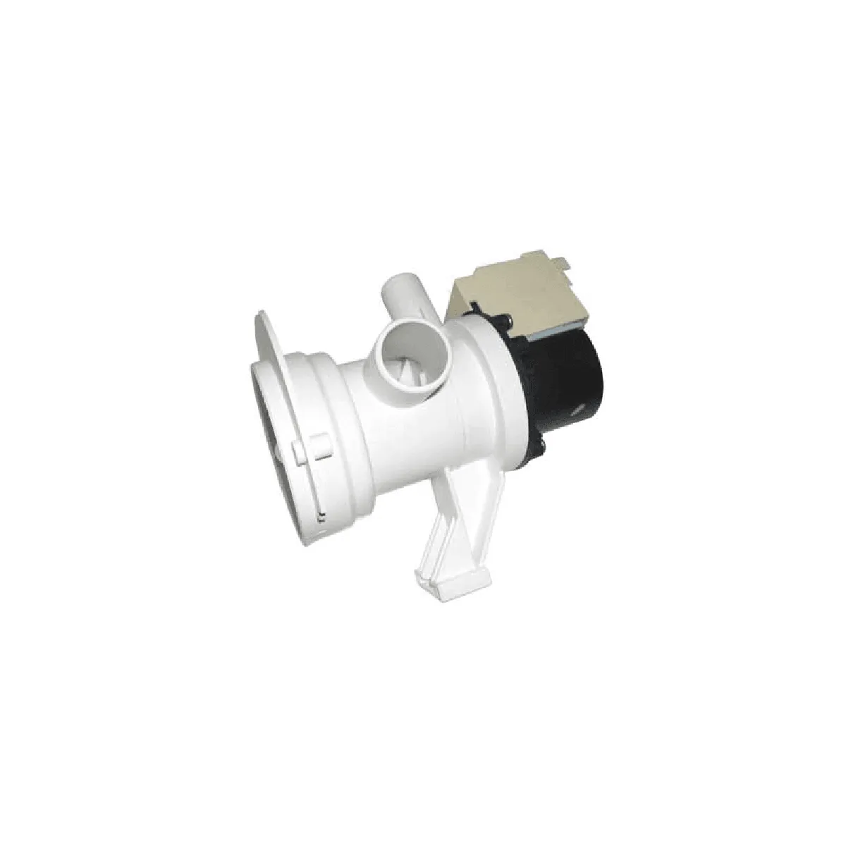 Whirlpool Pompe de vidange - 481236018529 - Compatible avec plusieurs modèles Blanc - vue 1