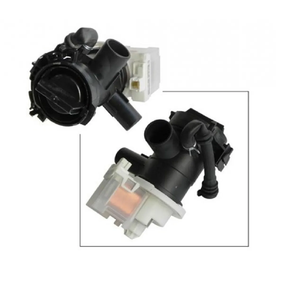 2KEBS POMPE DE VIDANGE COPRECI EBS101 024 POUR LAVE LINGE BOSCH BVMPIECES - vue 2