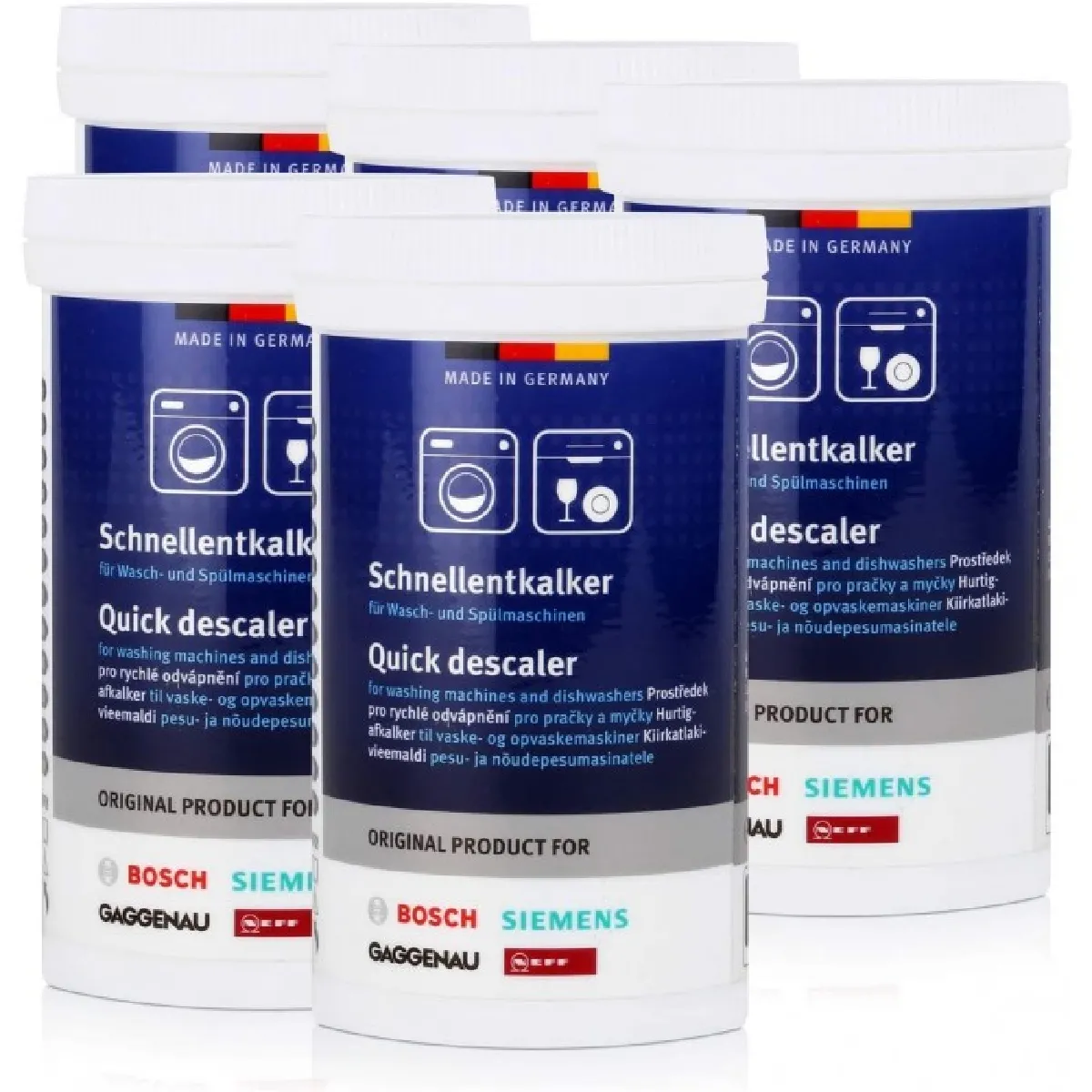 Bosch Pack de 5 Détartrants