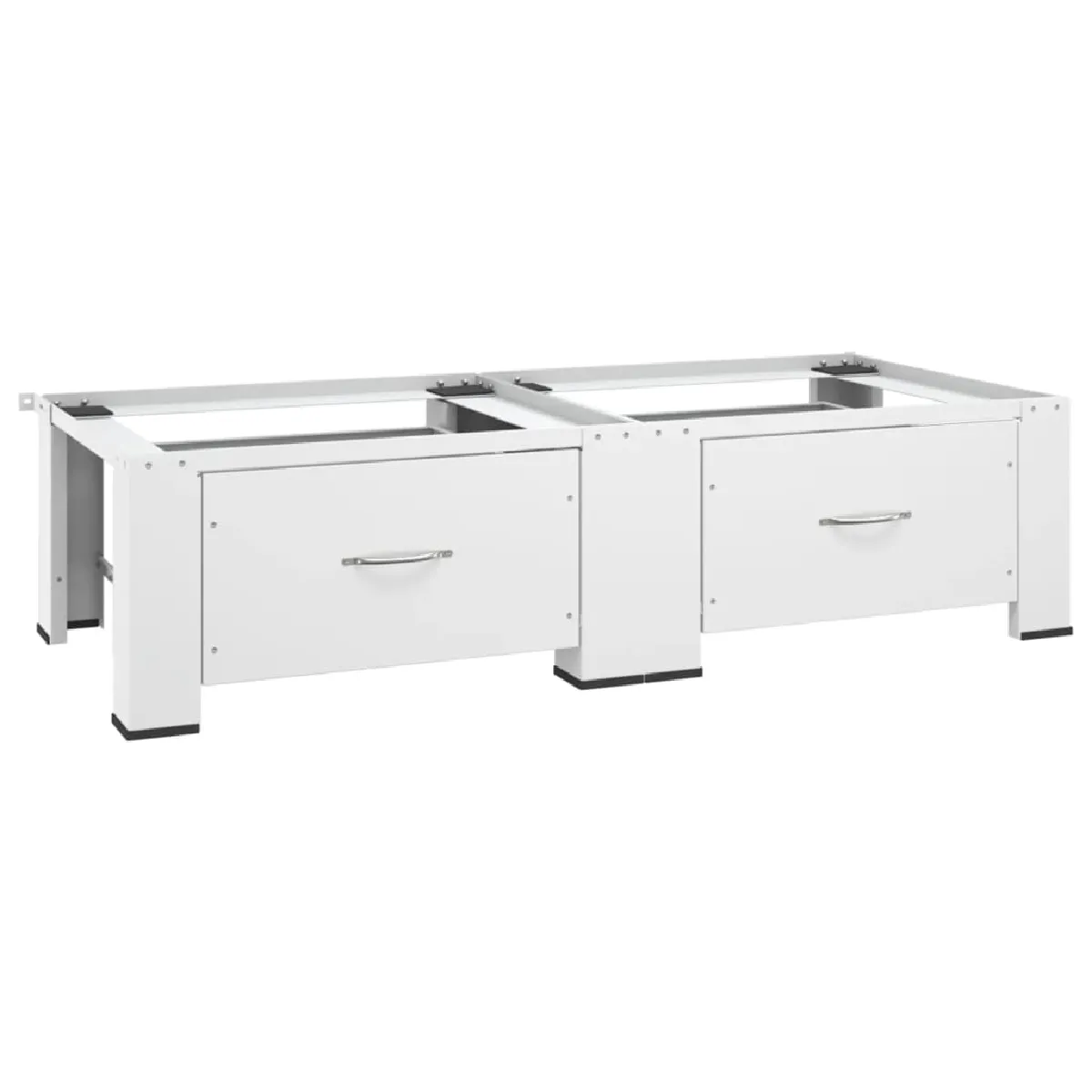 VidaXL Socle Double Blanc