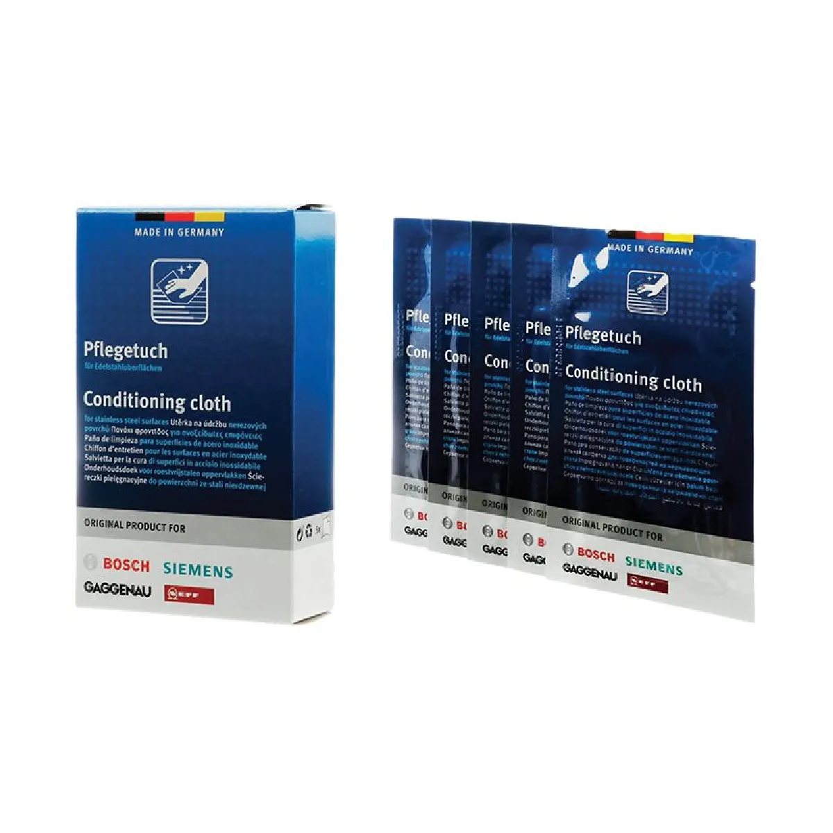 Bosch Lingettes surface acier inox - vue 2