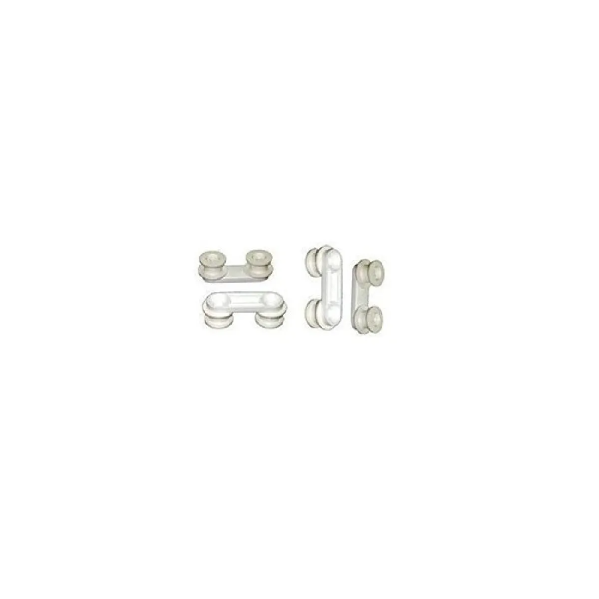 Electrolux Ensemble Support De Roulette Complet X4 Pour Lave-Vaisselle - Aeg - Image 3