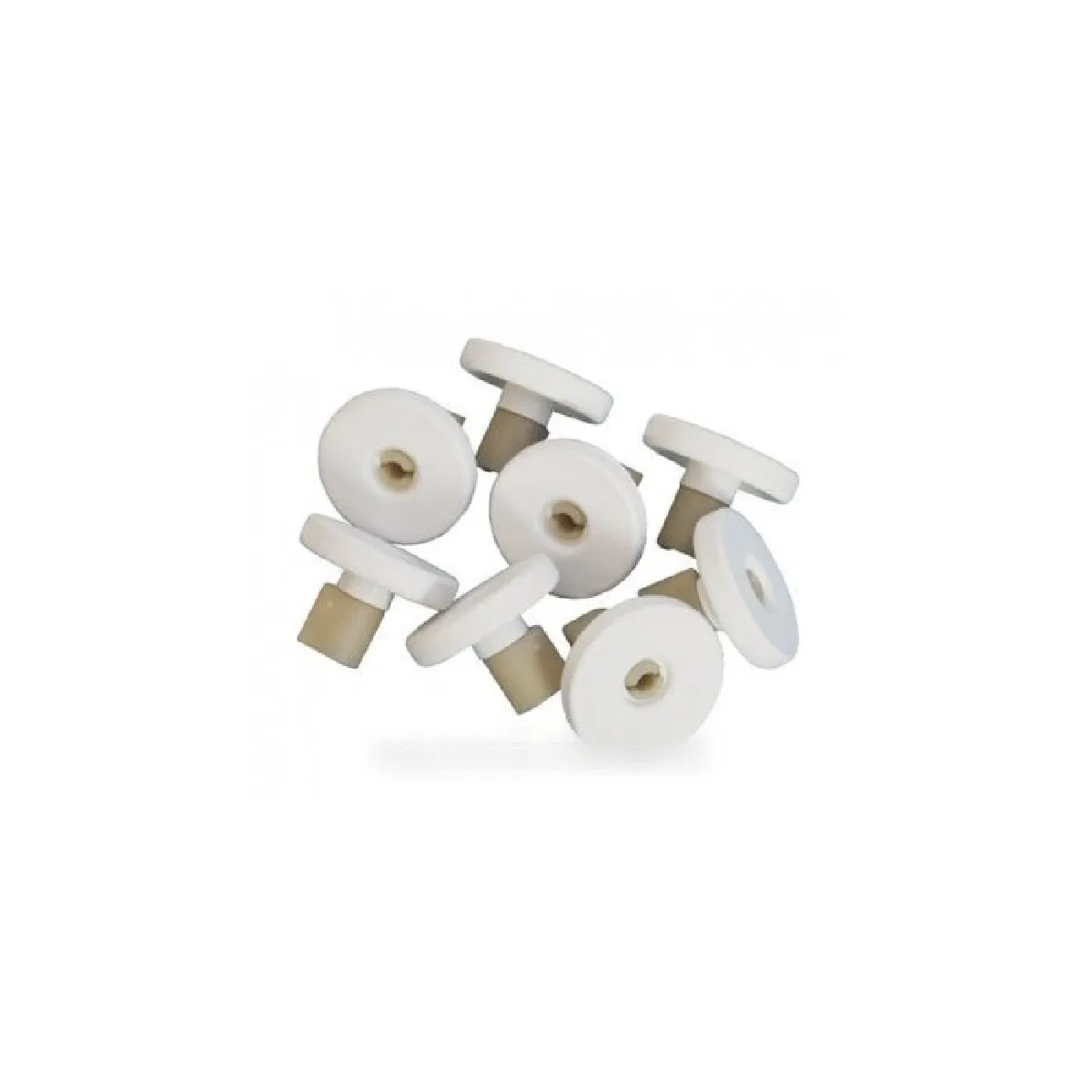 Générique Kit 8 Roulettes Inf +Axes Pour Lave Vaisselle Arthur Martin Electrolux Faure - Image 3