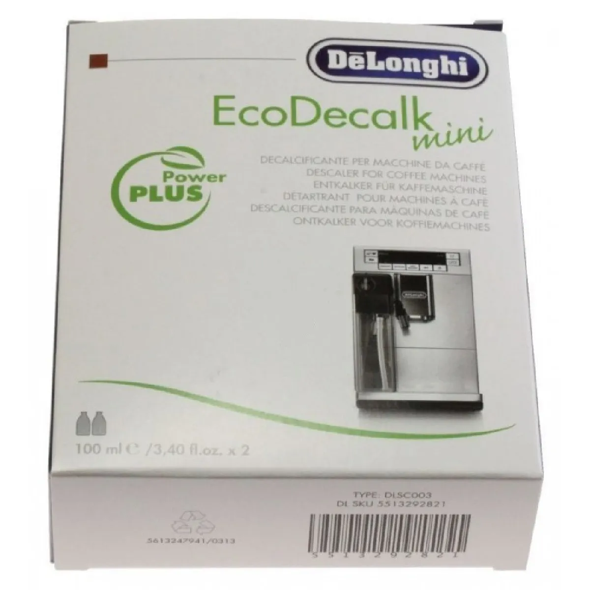 DeLonghi Détartrant Set 2x100ml - vue 2