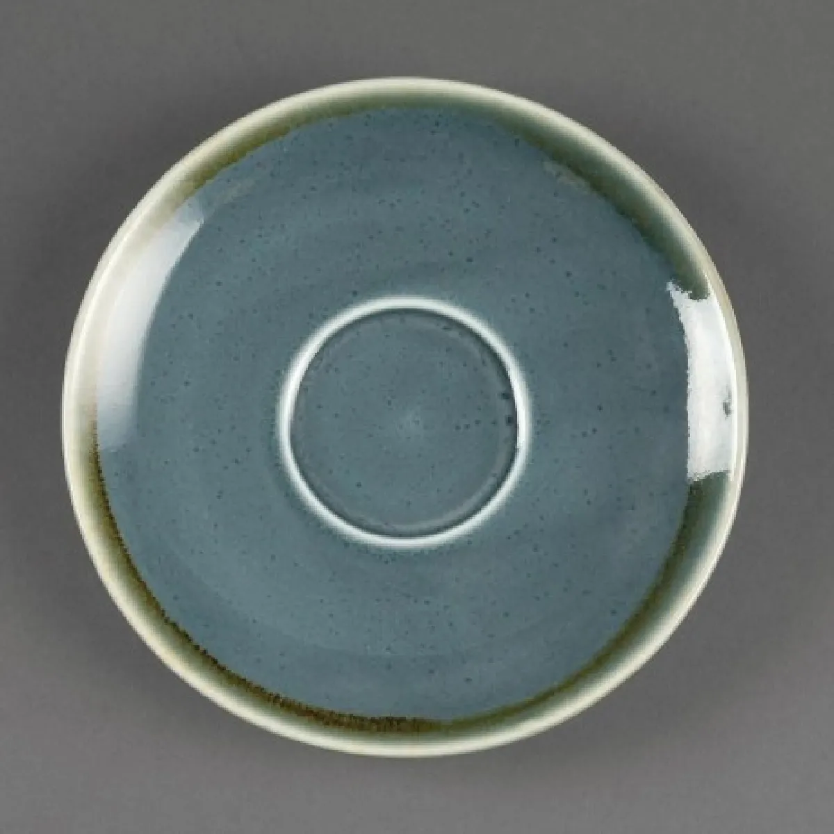 Olympia Soucoupe Kiln Océan en porcelaine - Lot de 6