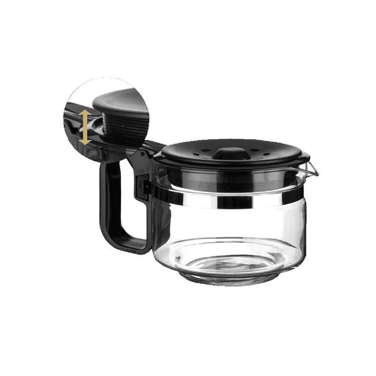Wpro Verseuse Universelle Cafetière 9/12 Tasses