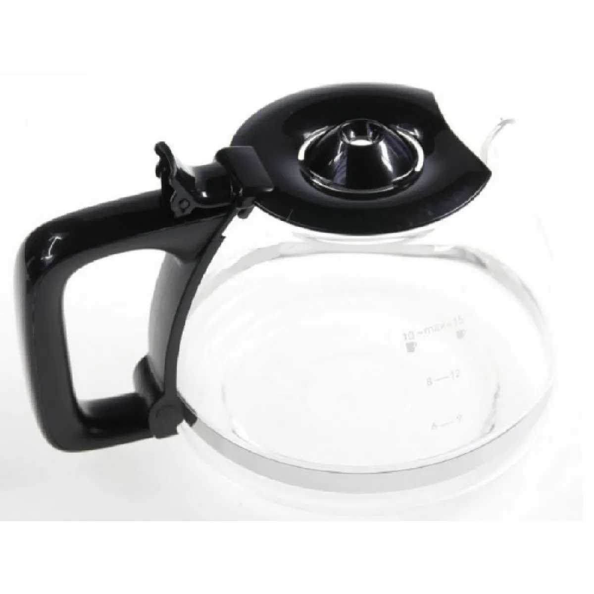 Verseuse Complète Noire Krups Pour Machine à Expresso – 12 Tasses, Joint Torique Inclus, Pièce Détachée