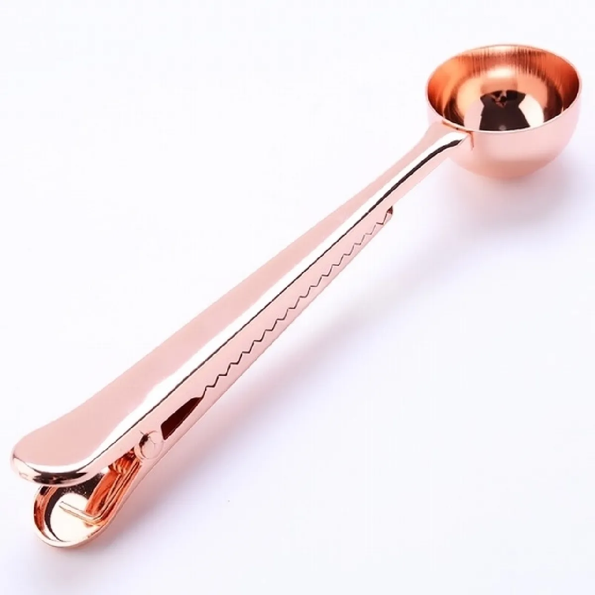 Wewoo Cuillère à café multifonction en inox - Rose