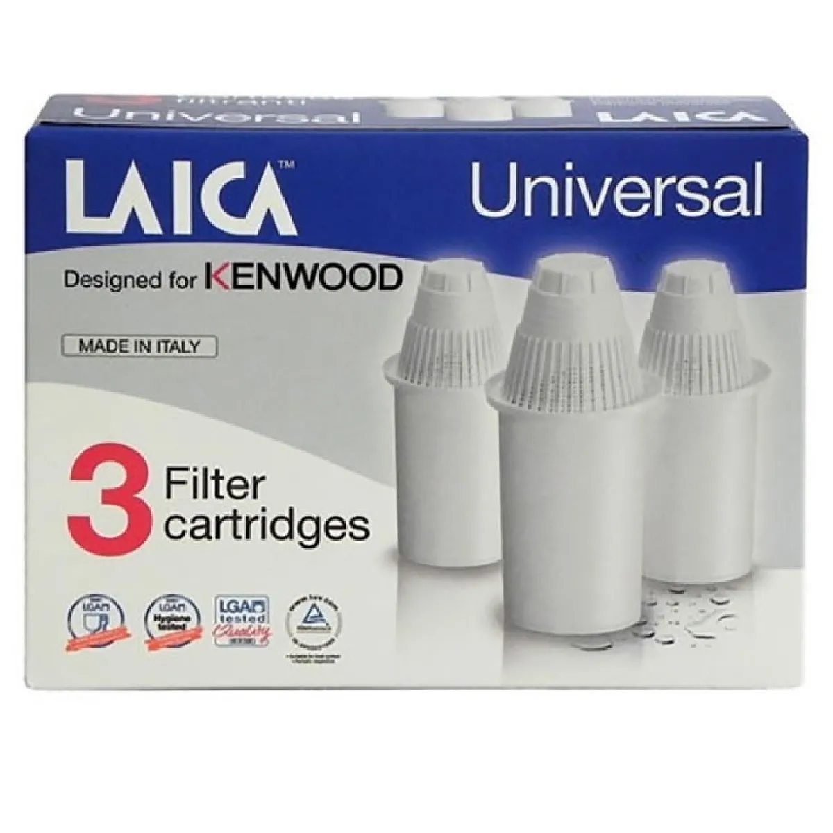 Kenwood Cartouches Filtrantes x3