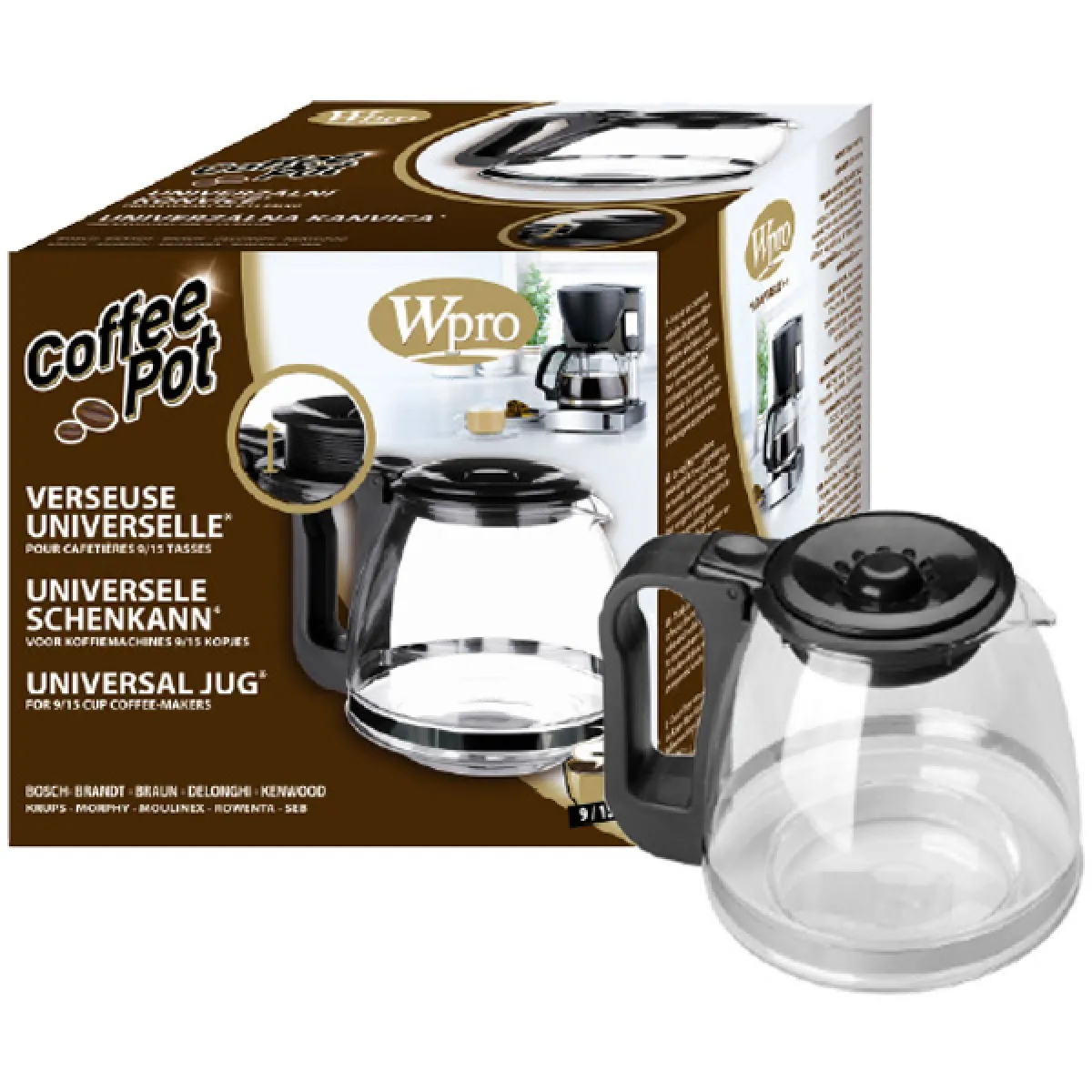 Wpro Verseuse universelle pour cafetière