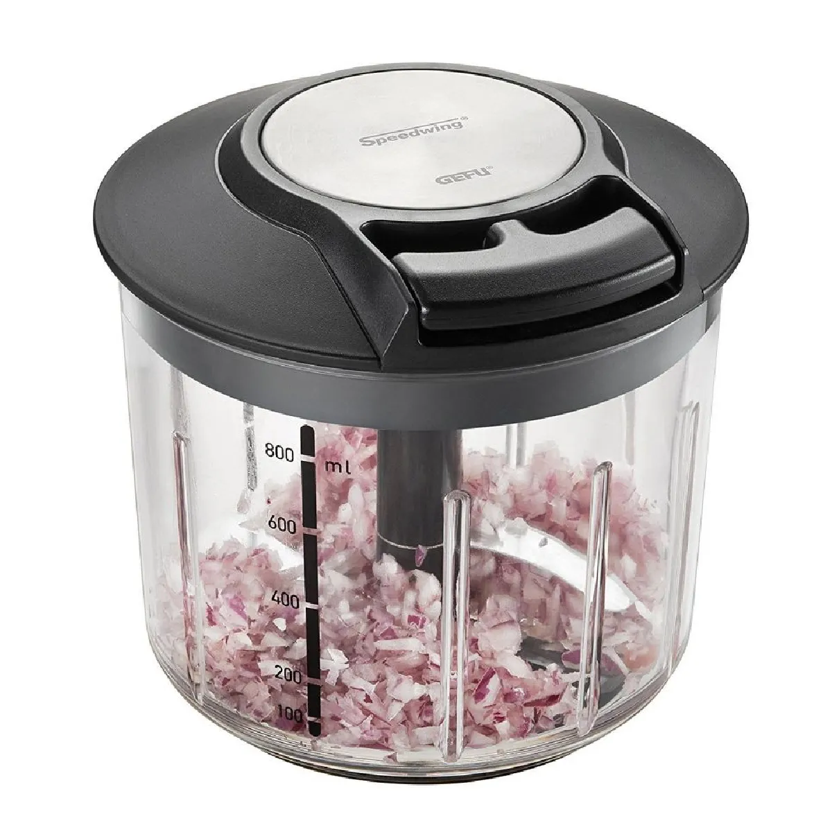 Hachoir multifonctions Speedwing inox 29.6x17.6 cm - Image 4