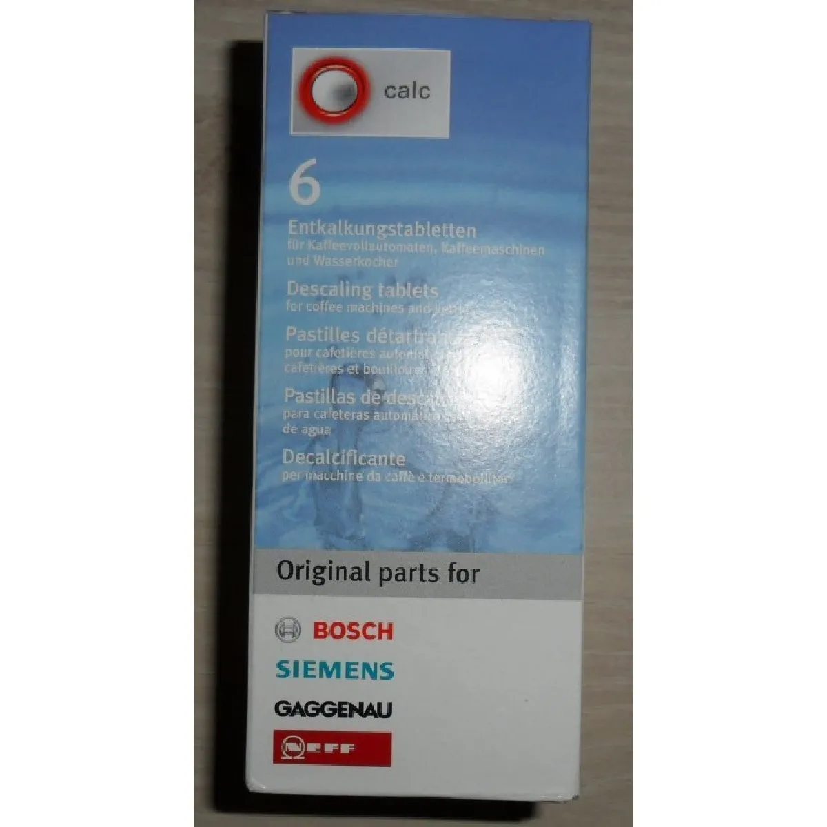 Bosch Pastilles détartrantes