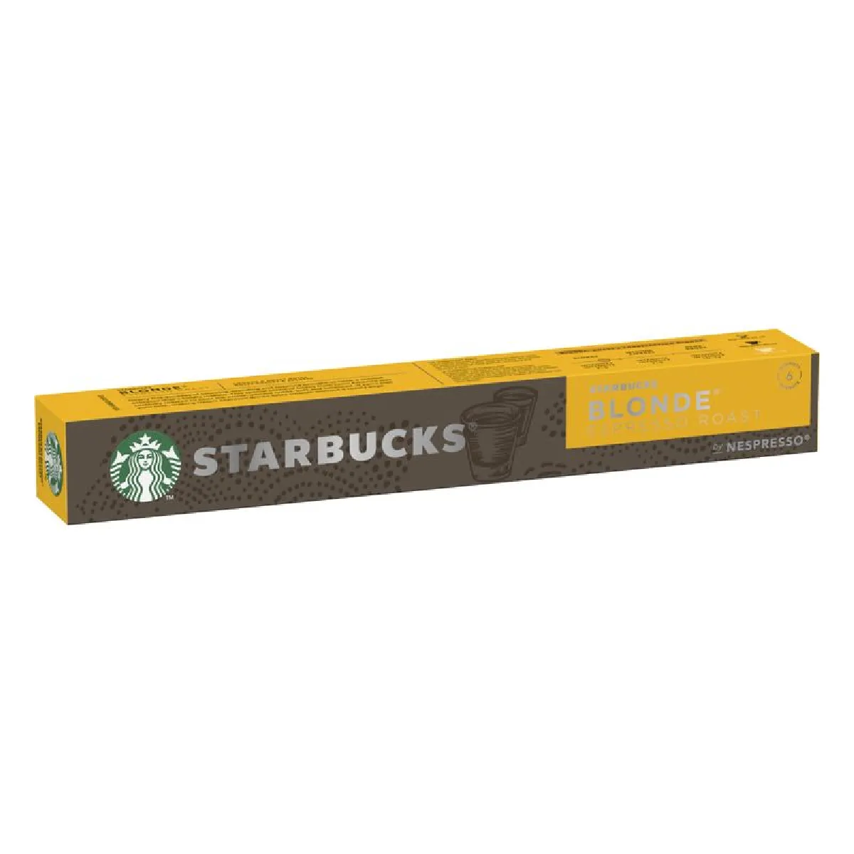 Starbucks Noir Pack De 10 Capsules Nespresso Blonde Espresso Roast - Image 2