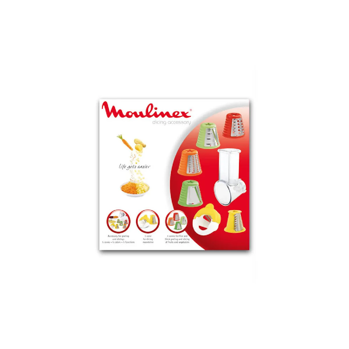 Accessoire Râper Émincer Moulinex