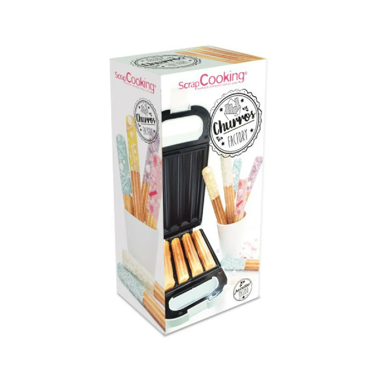 Machine Churros Factory aluminium 13.00x16.30 cm - Image 4