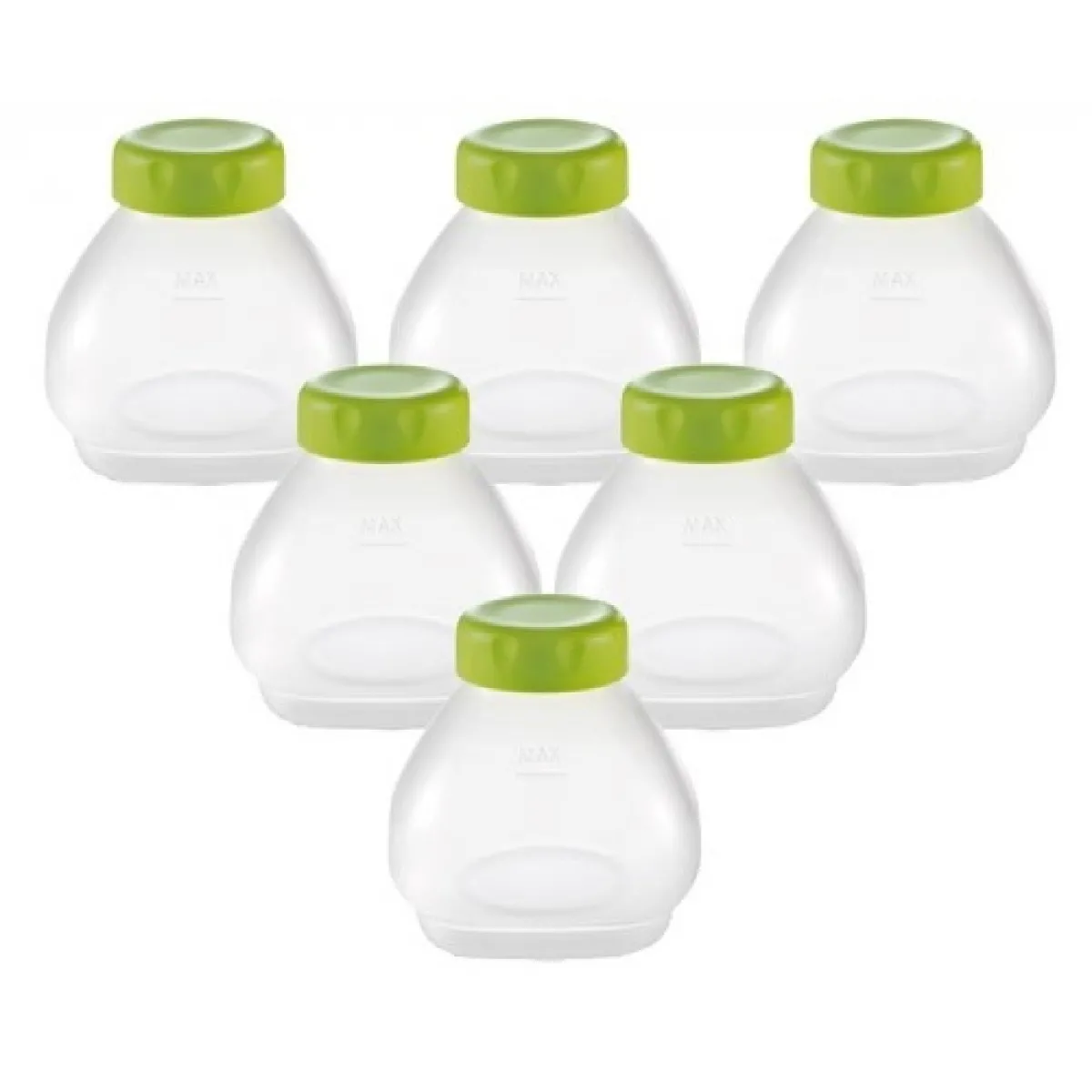 Seb Flacons pour yaourtière avec bouchons - 6 pièces