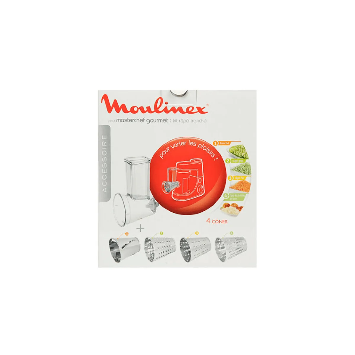 Moulinex Accessoire râper et trancher Masterchef
