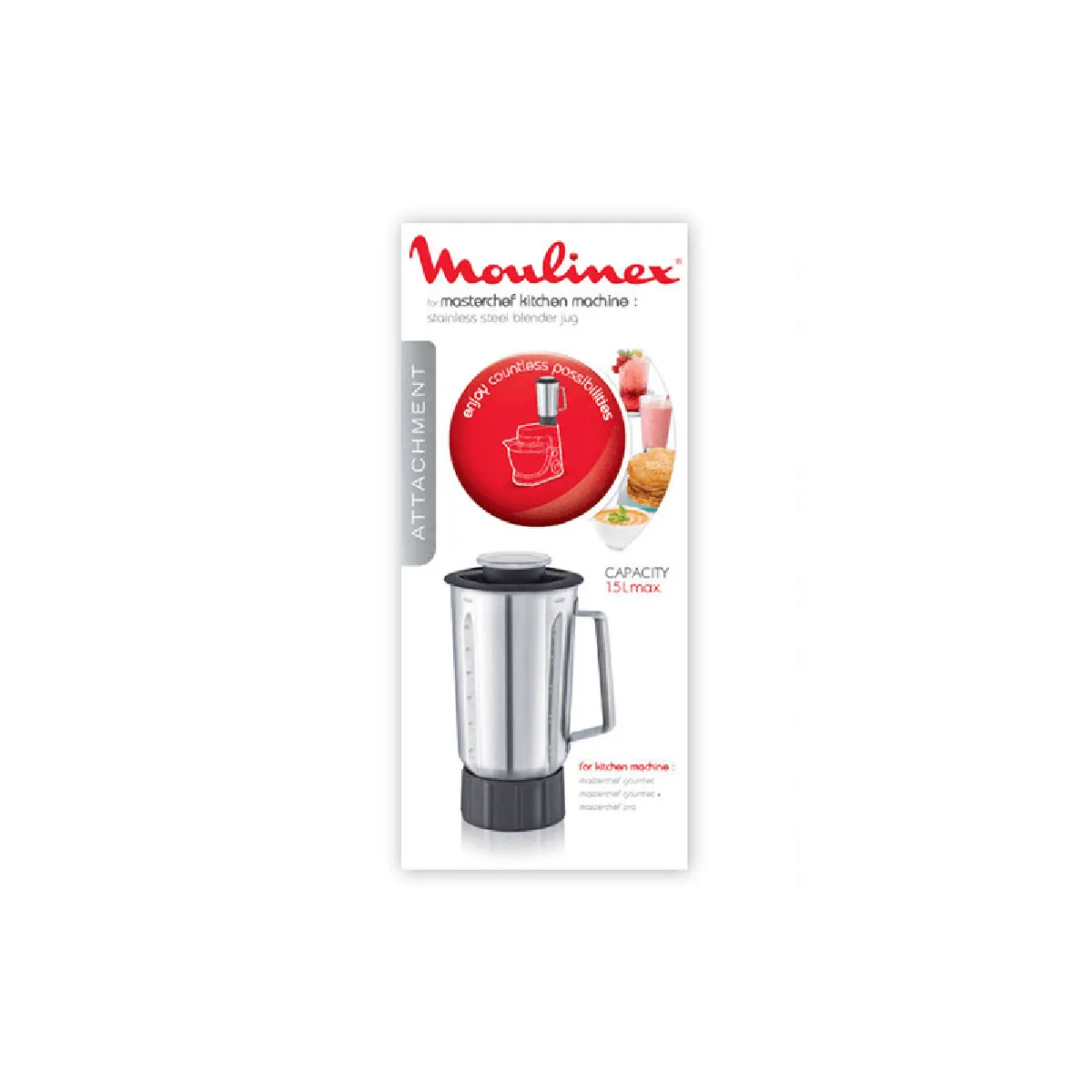 Moulinex Bol Blender Inox
