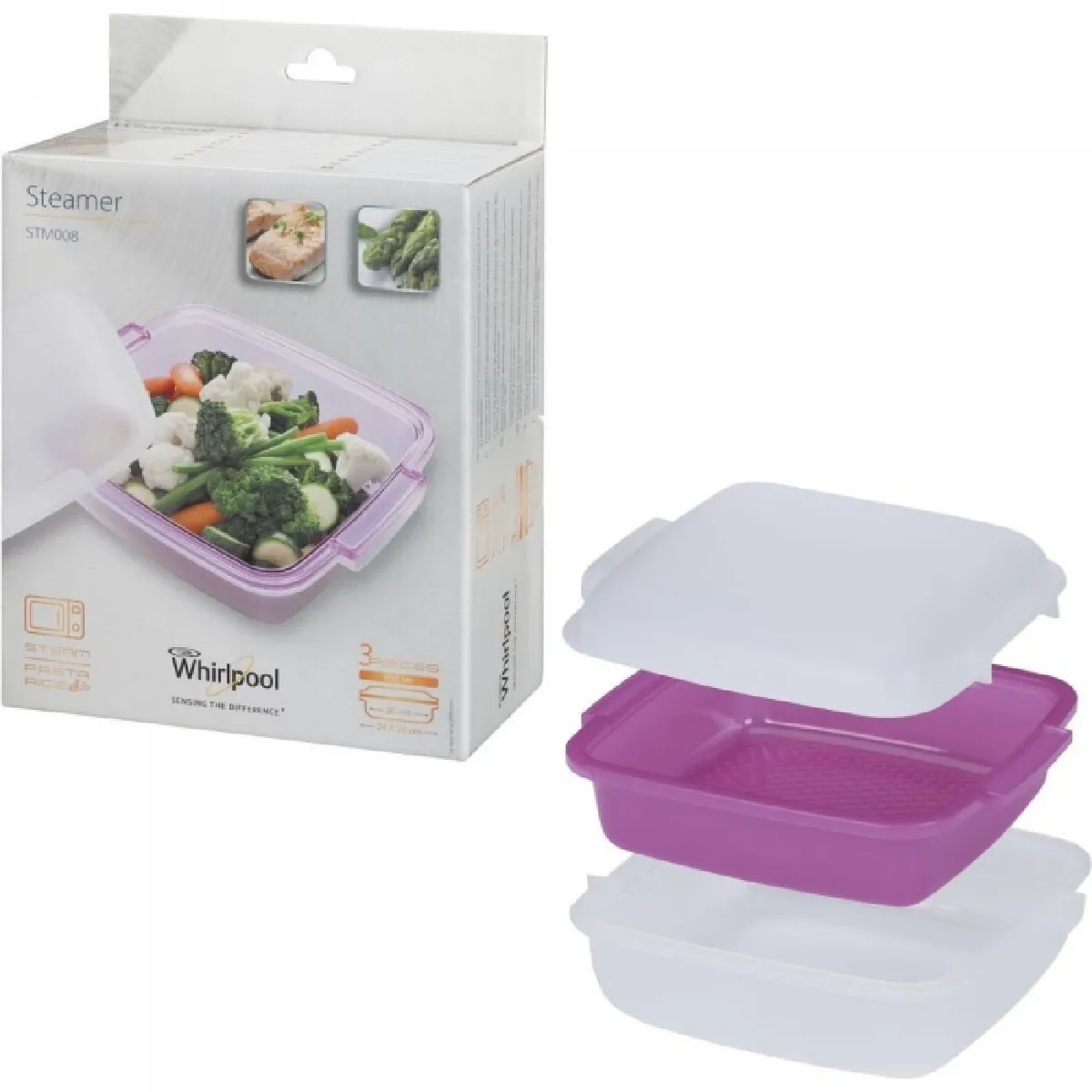 Whirlpool Plats micro ondes STM008 - vue 3