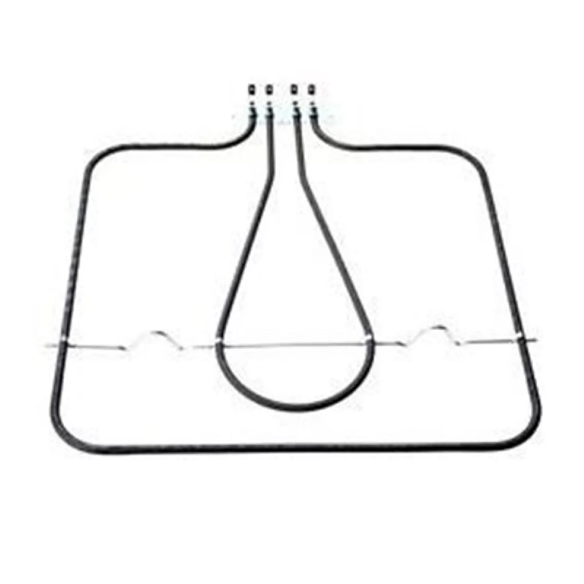 Résistance inférieure pour four Candy FL635W FPP647N FPP647W FPP647X Pièce dorigine constructeur - vue 5