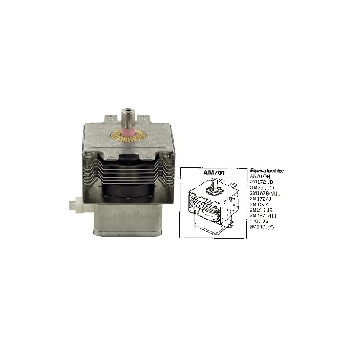 Divers Marques Magnetron Am701 Pour Micro Ondes - 407091 - Image 3