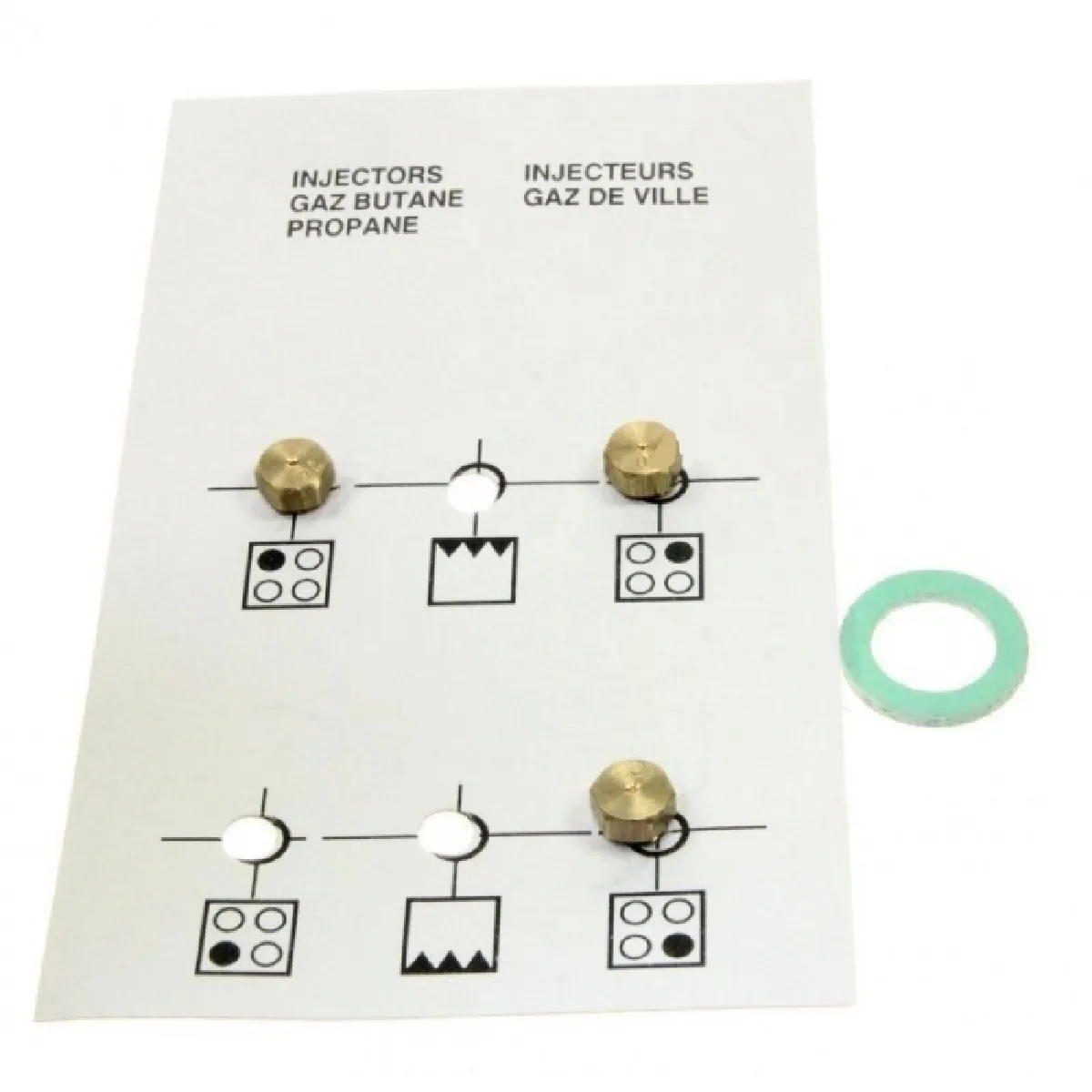 Beko Jeu Injecteur Butane