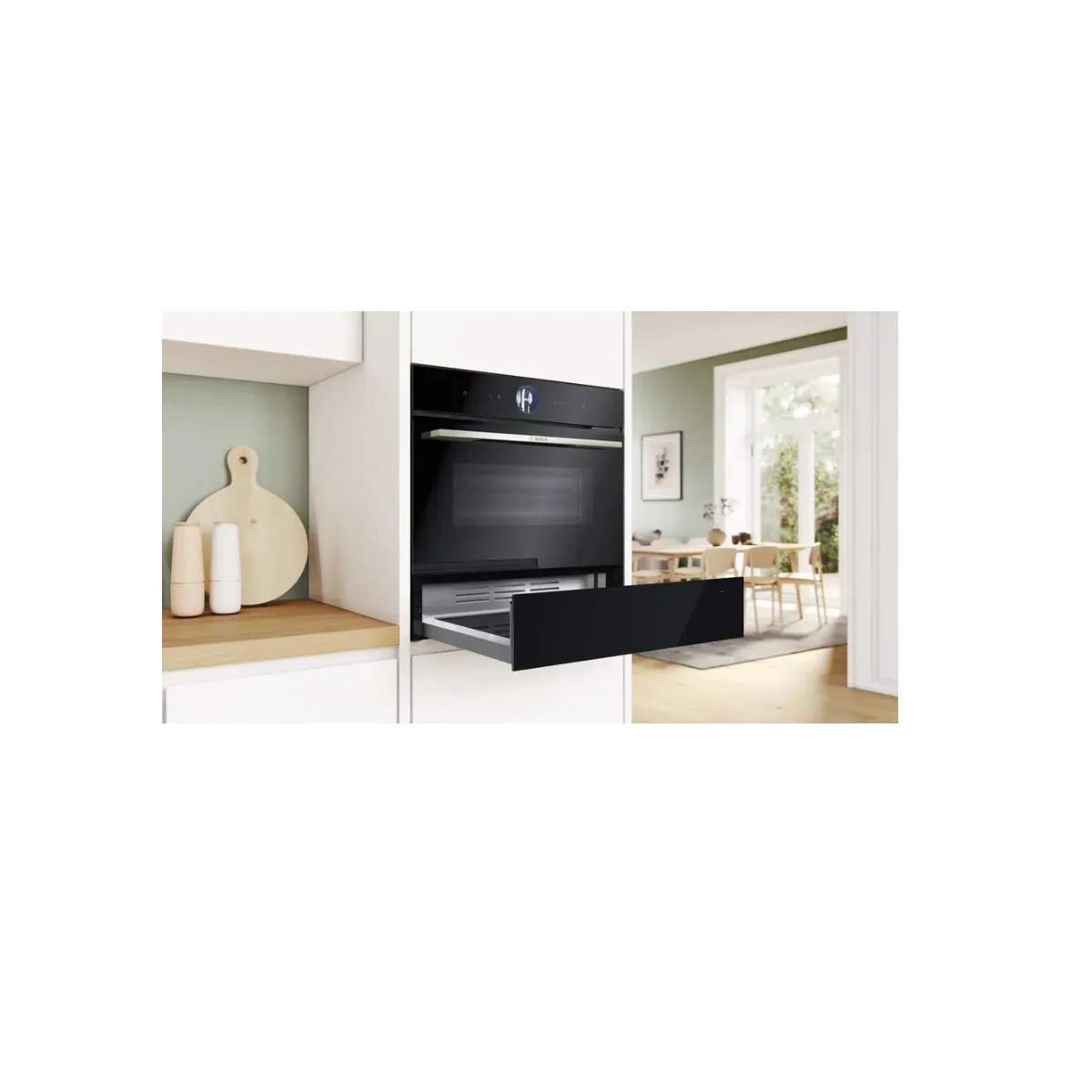 Tiroir non chauffant 14cm noir - Siemens - BI710E1B1