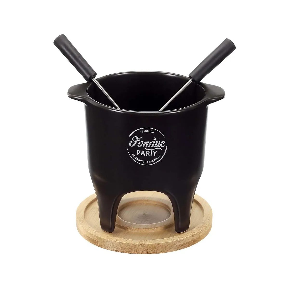 COOK CONCEPT Cook_concept Service &agrave; fondue &agrave; la bougie duo