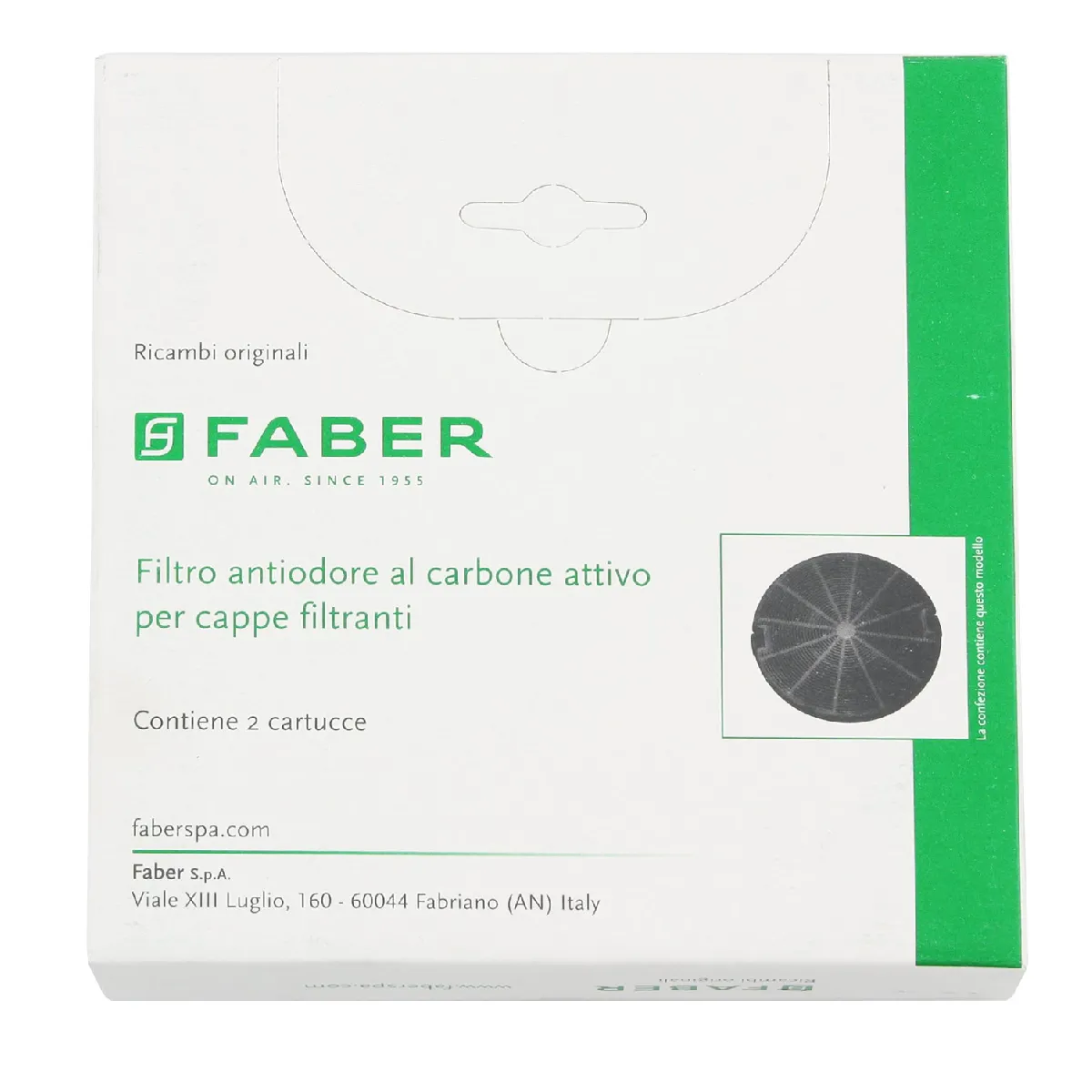Faber Filtre À Charbon Pour Hotte Valia