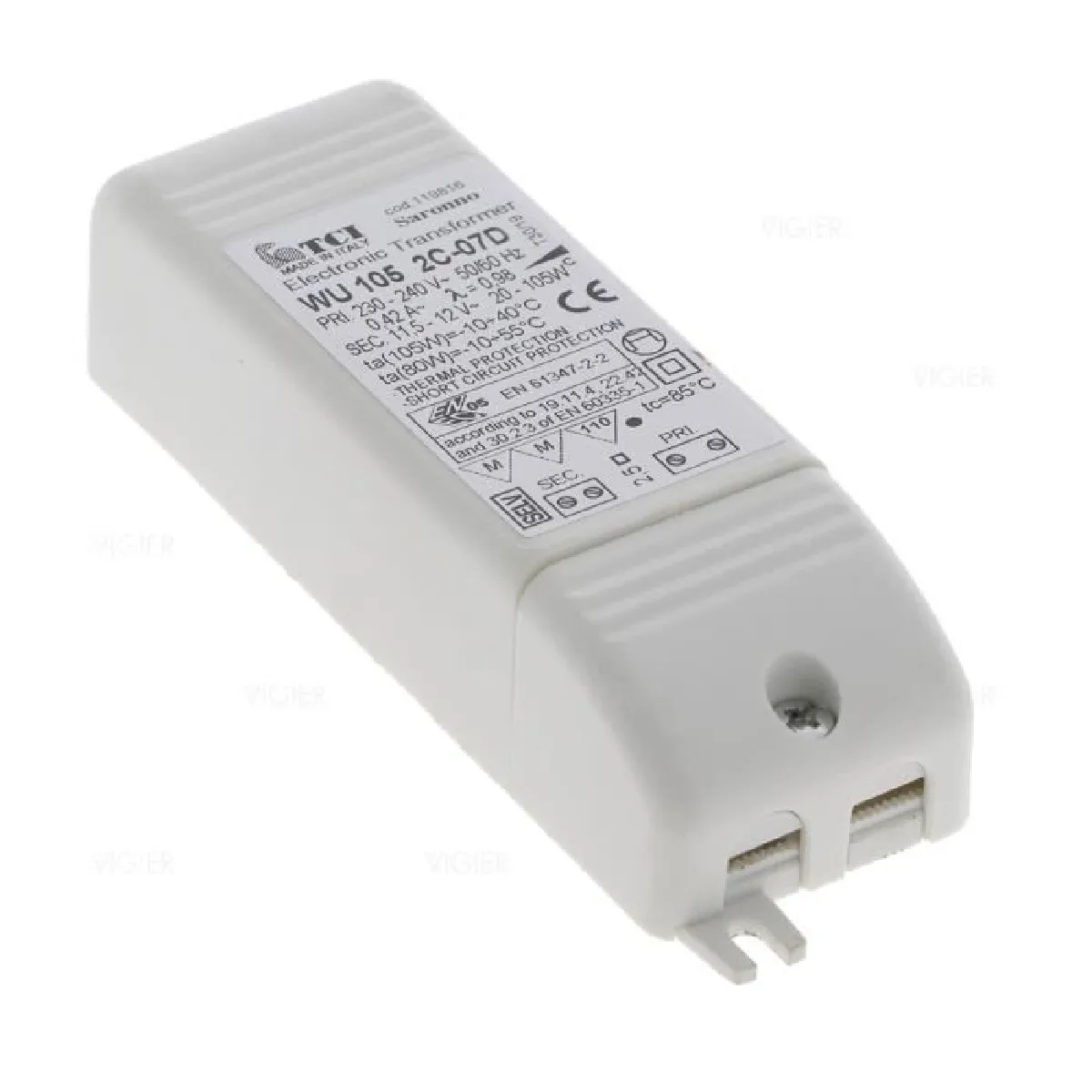 Transformateur wu105 hotte Electrolux