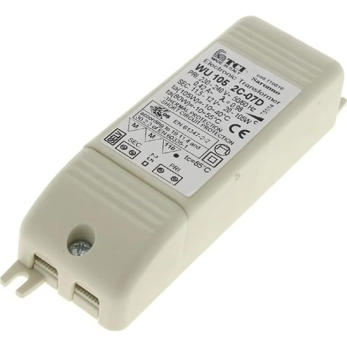 Transformateur wu105 hotte Electrolux - vue 3