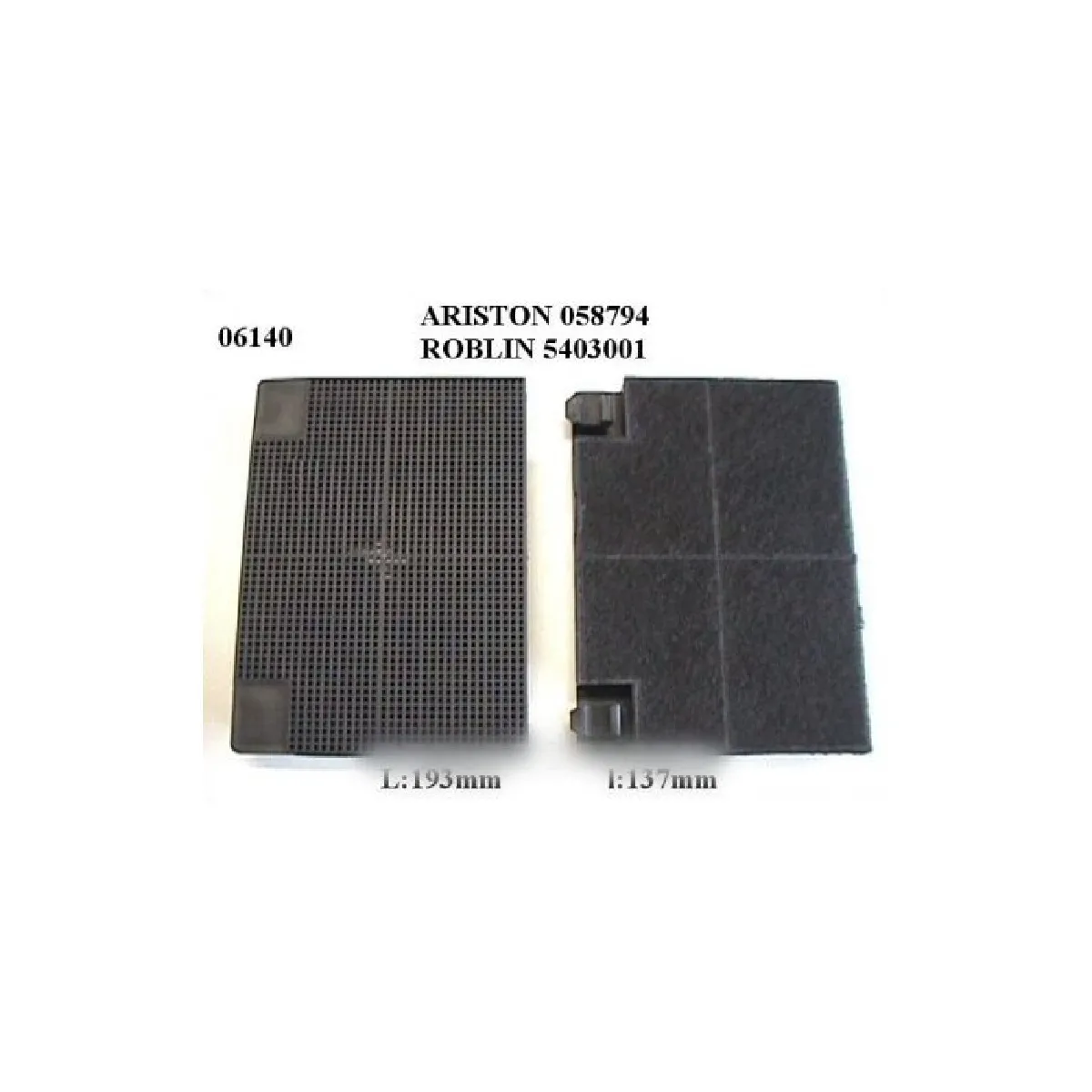 Scholtes - Filtre à charbon pour hotte - Accessoire de cuisson - Image 3