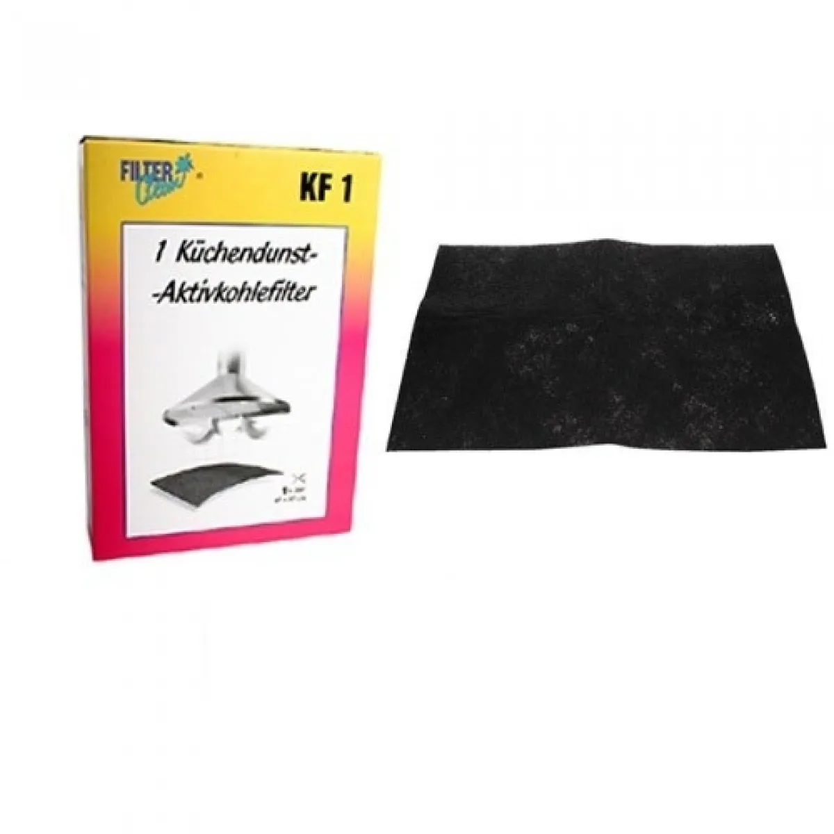Filtre à Charbon Actif Universel Pour Hotte Aspirante - 176g - Compatible Plusieurs Marques
