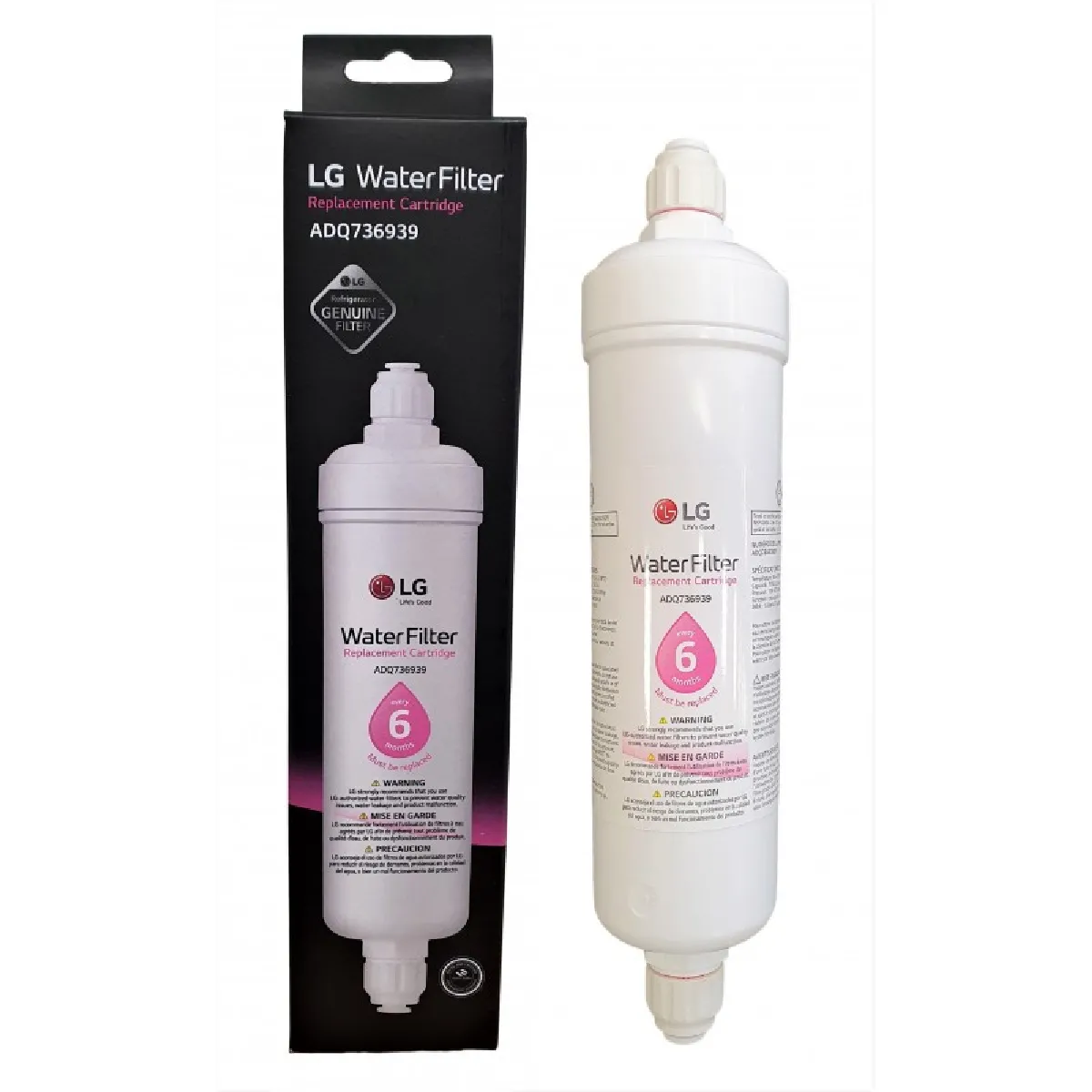 Lg Filtre à eau réfrigérateur ADQ73693901