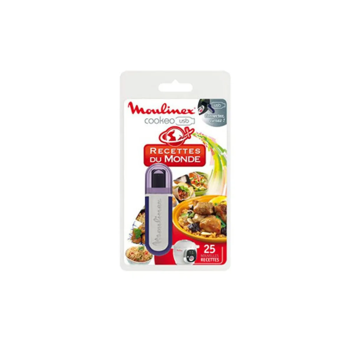 Moulinex Cookeo USB Du Monde XA600111