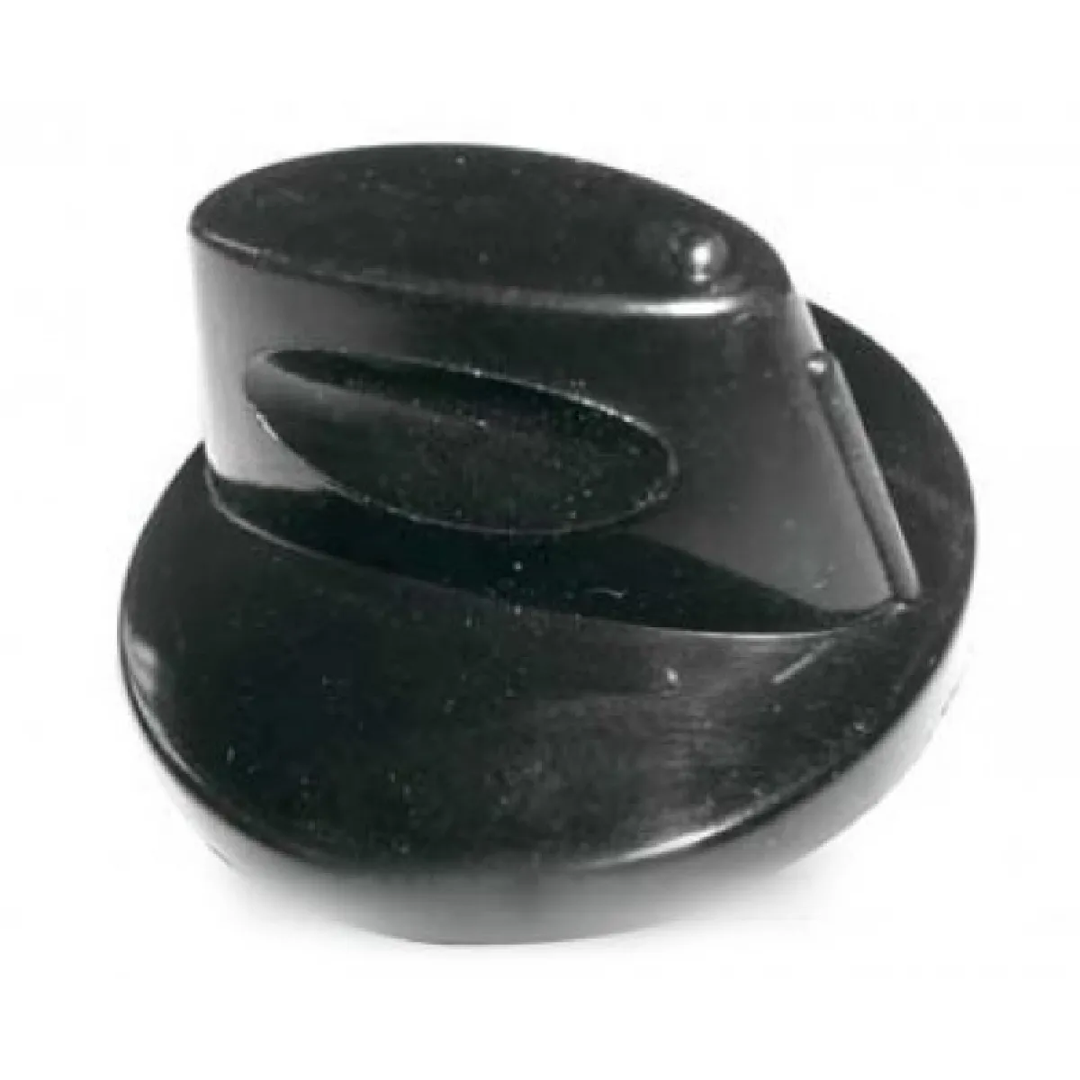 Whirlpool Bouton de commande pour table de cuisson - Noir