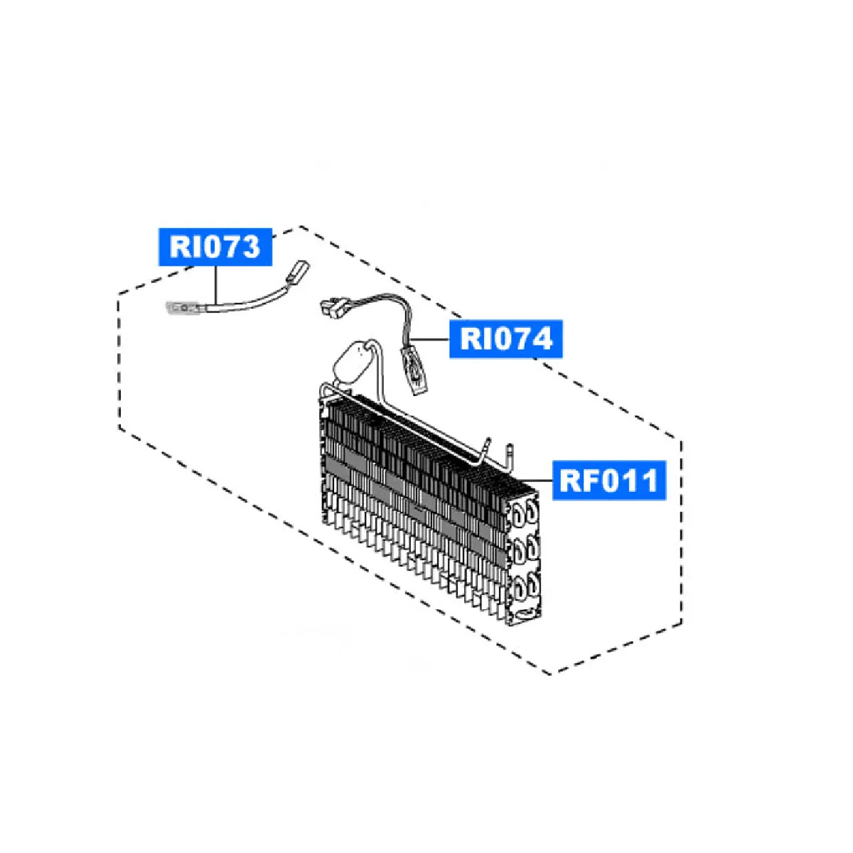 Samsung Évaporateur de réfrigérateur - vue 3