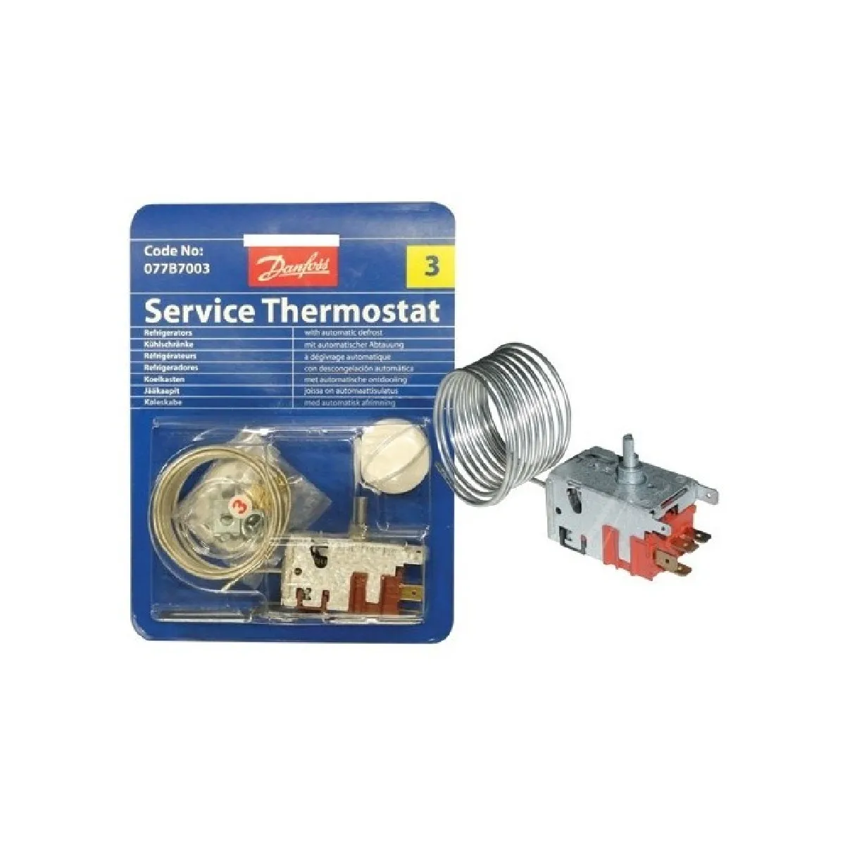 Générique Thermostat Danfoss 077B7003 Pour Refrigerateur Divers Marques - Image 3