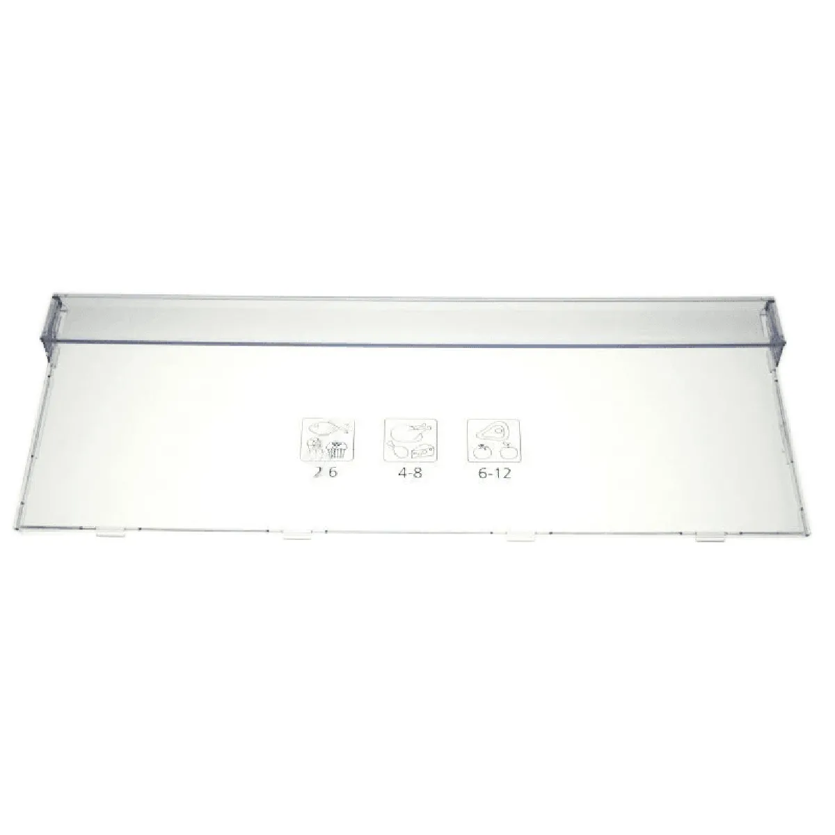 FACADE DE TIROIR POUR REFRIGERATEUR BEKO * 4634610100 RCSA34 7518320012 - vue 4