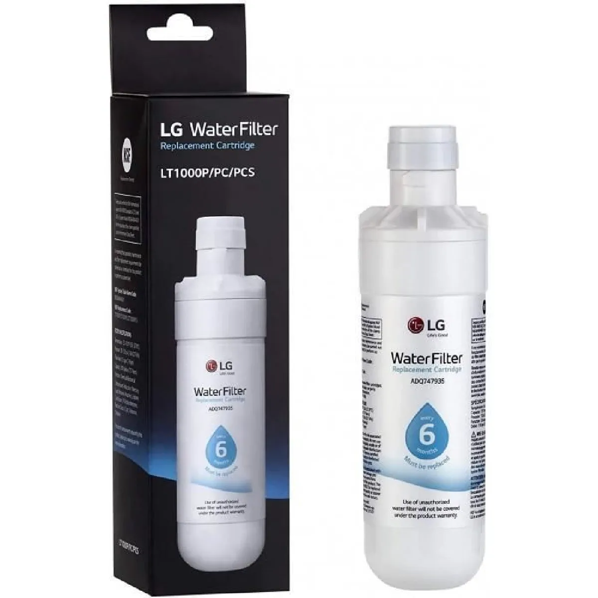 Lg filtre à eau réfrigérateur AGF80300704