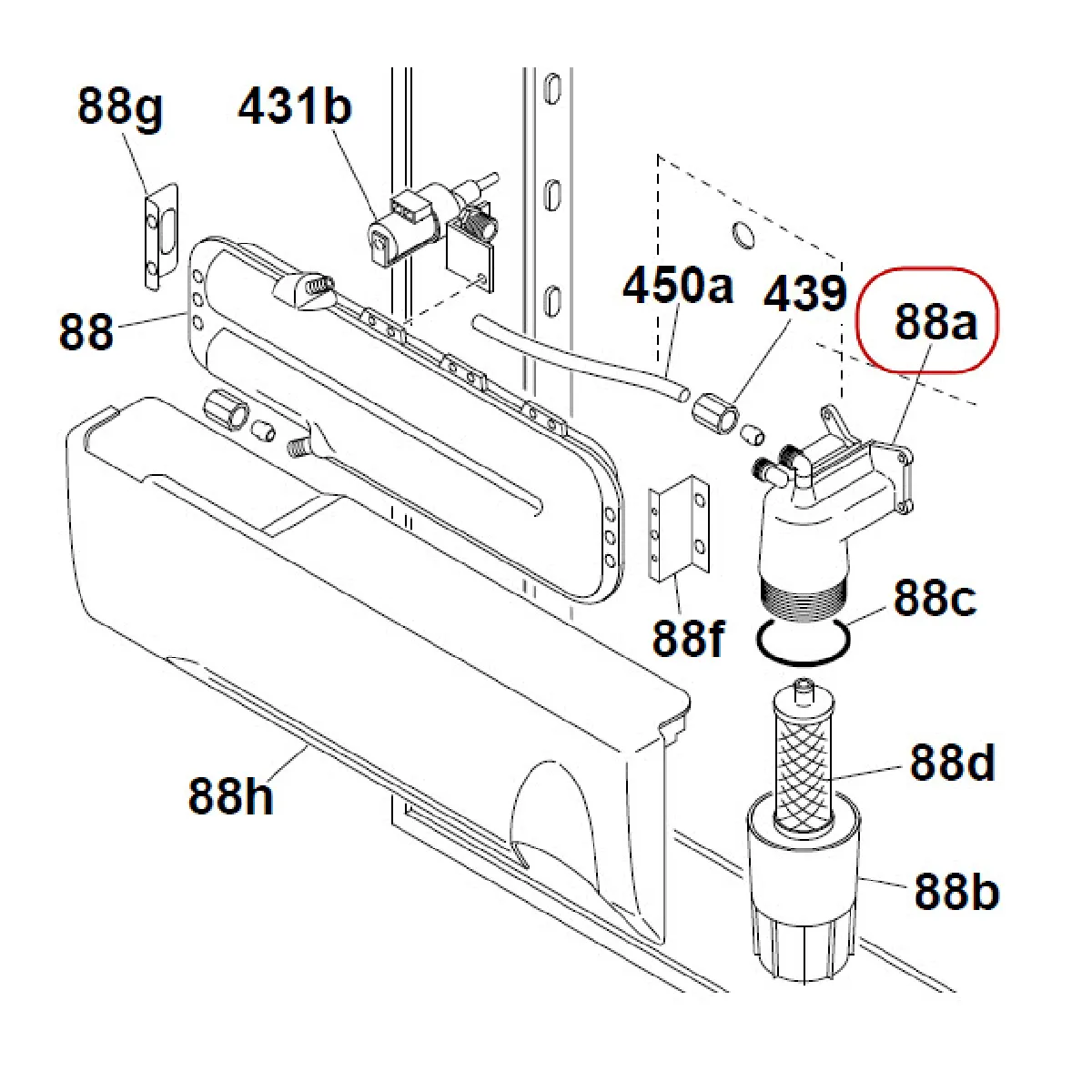 HOOVER Joint Réservoir - vue 2