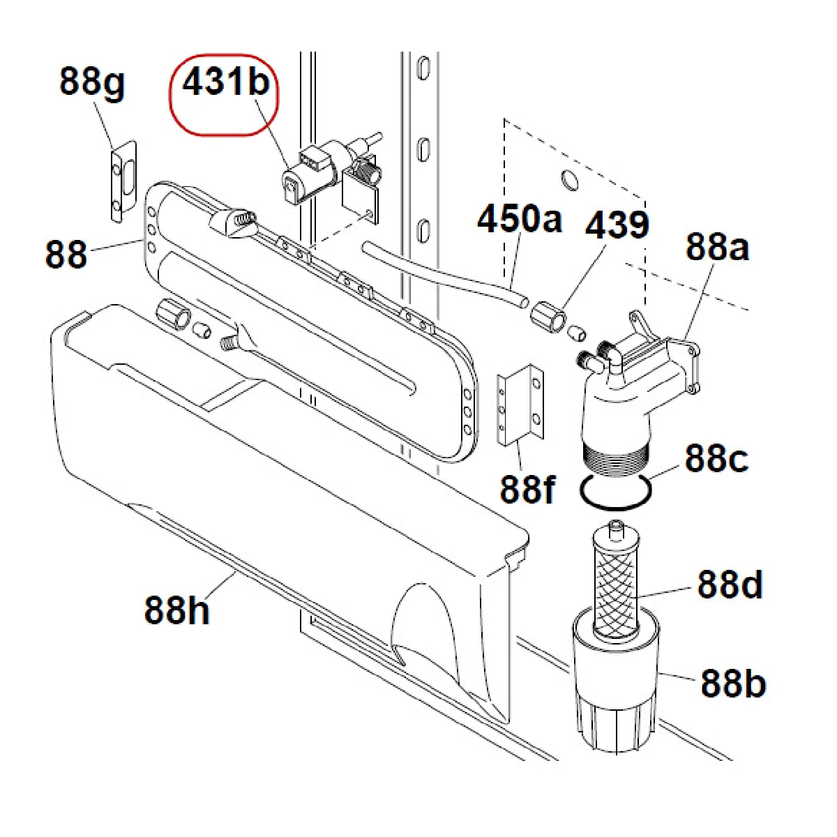 HOOVER Joint Réservoir - vue 3