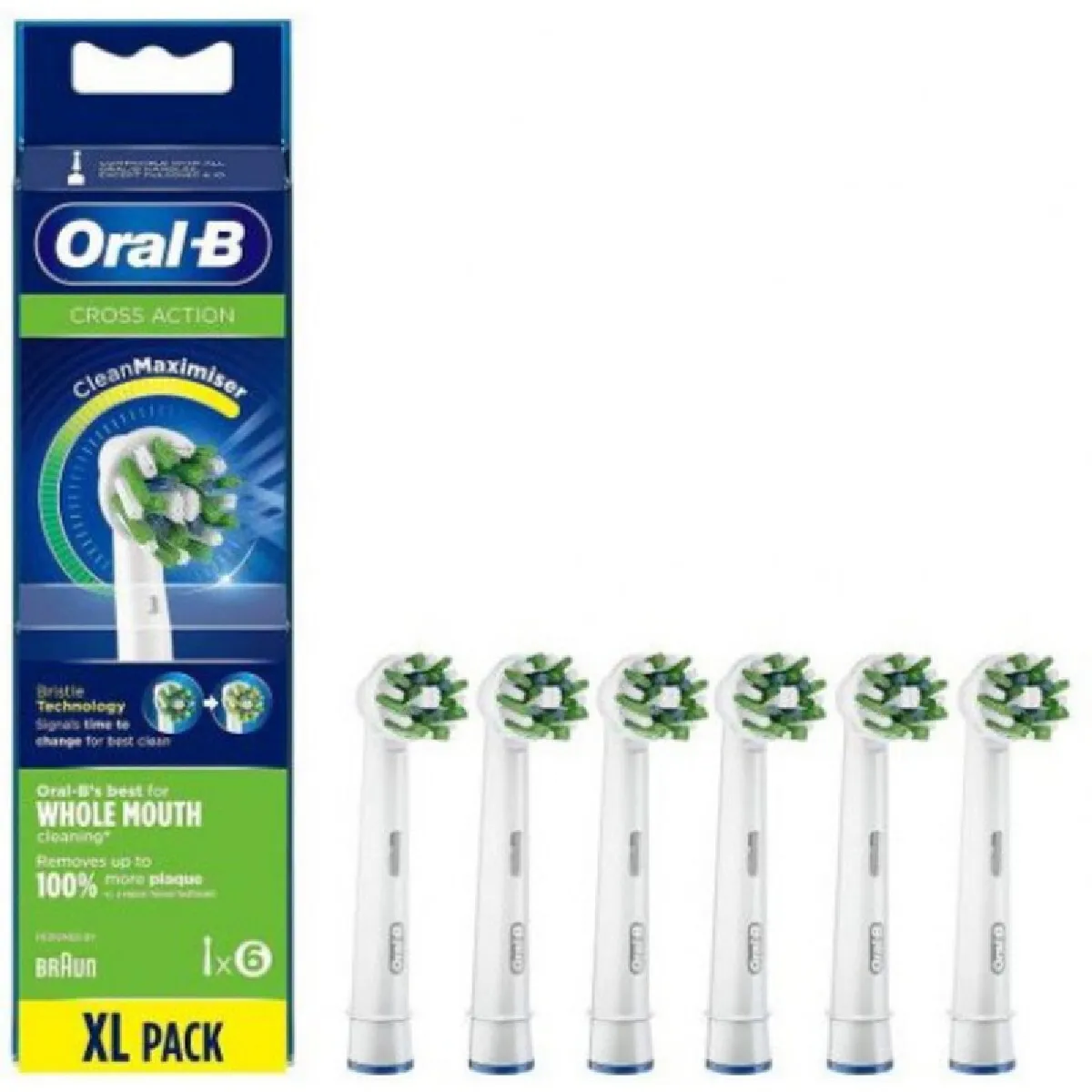 Oral-B brossettes de rechange EB50 - Lot de 6