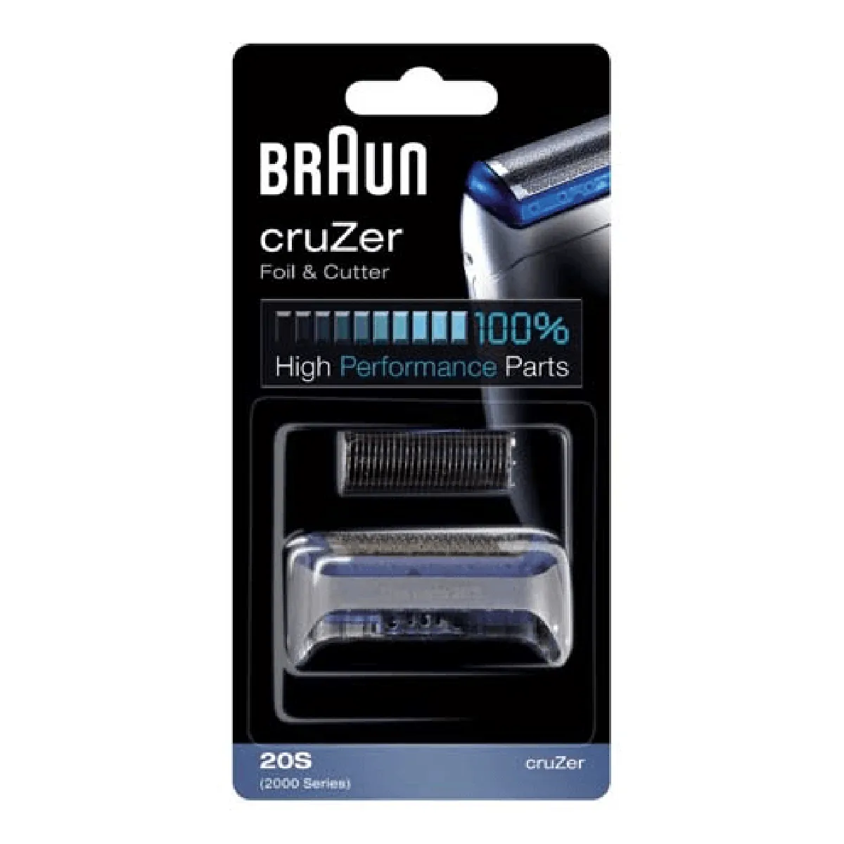 Grille CruZer Serie 2000 pour rasoir Braun