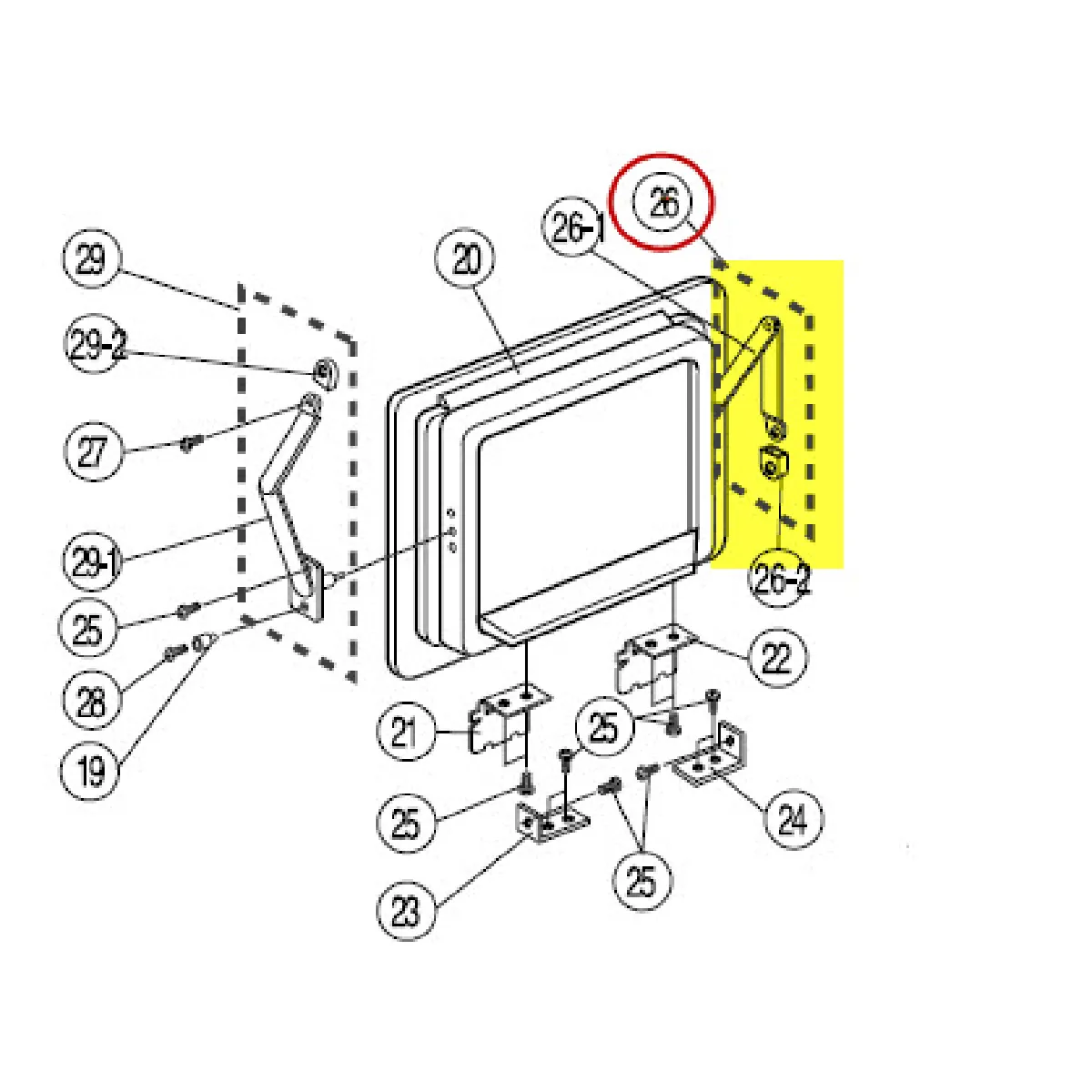 Samsung Bras Articulé Porte Bar - vue 2