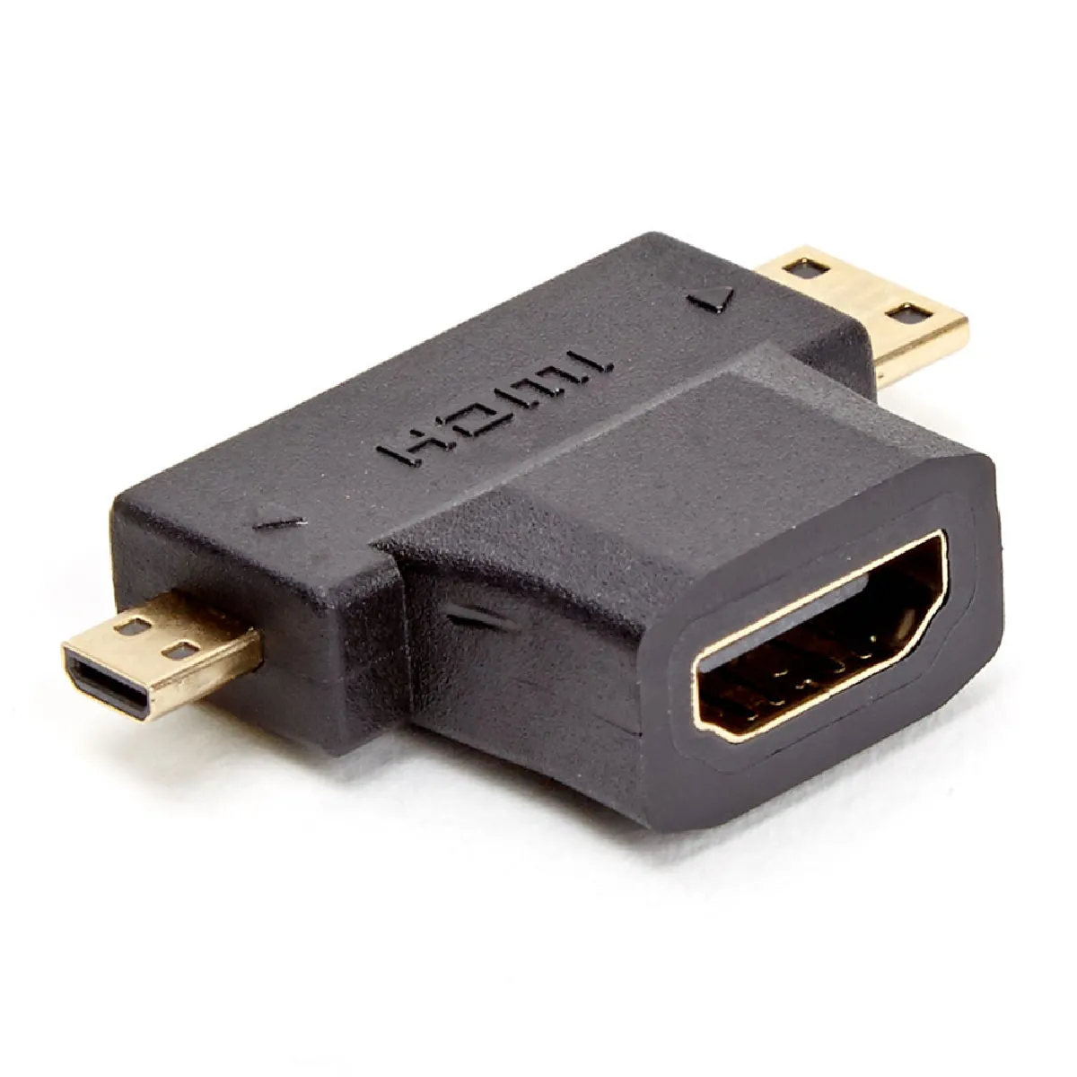 D2 Diffusion Adaptateur Micro Et Mini Hdmi Mâles/Hdmi Femelle - Image 2