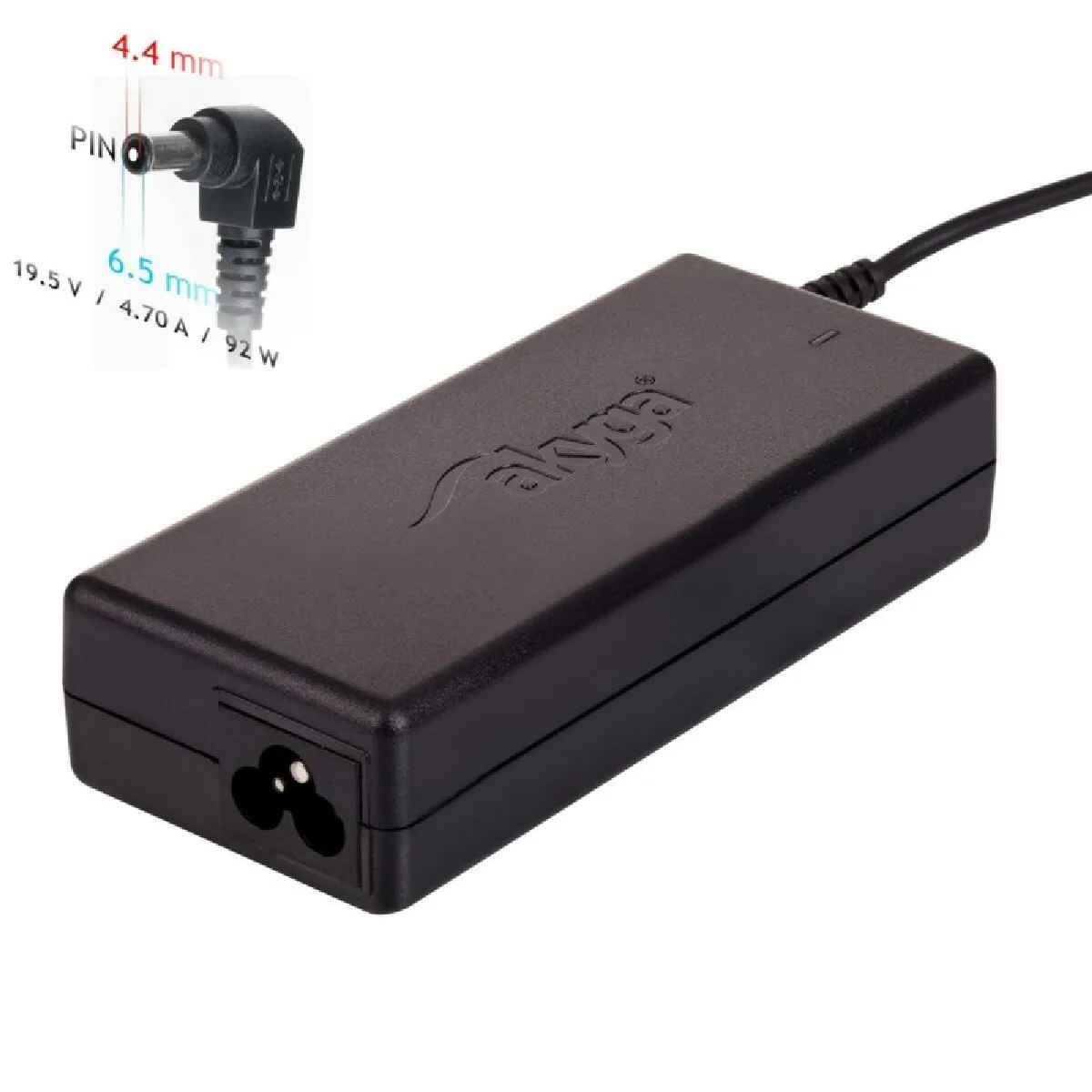 Akyga Noir Chargeur Pc Portable Pour Sony - 92 W