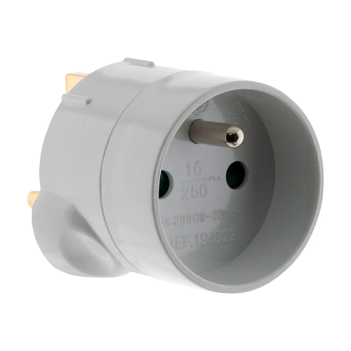 Zenitech Adaptateur Voyage Uk Vers Fr