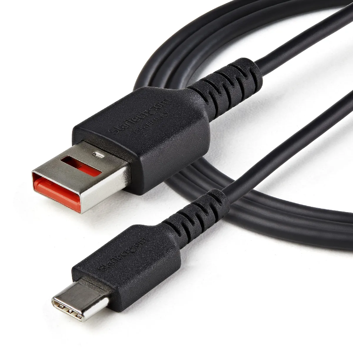 Startech.com Noir Câble Chargeur Sécurisé 1M - Data Blocker - Câble Usb-A Vers Usb-C - Protection No-Data Charge/Alim. Pour Smartphone/Tablette – Câble Blocage Transfert Données Usb - Neuf - Image 4